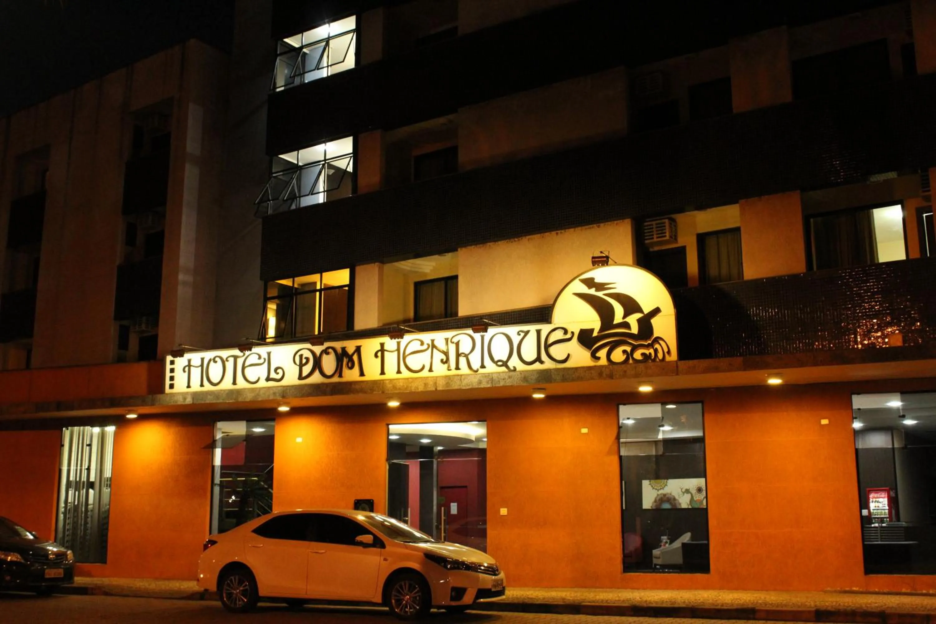 Facade/entrance in Hotel Dom Henrique