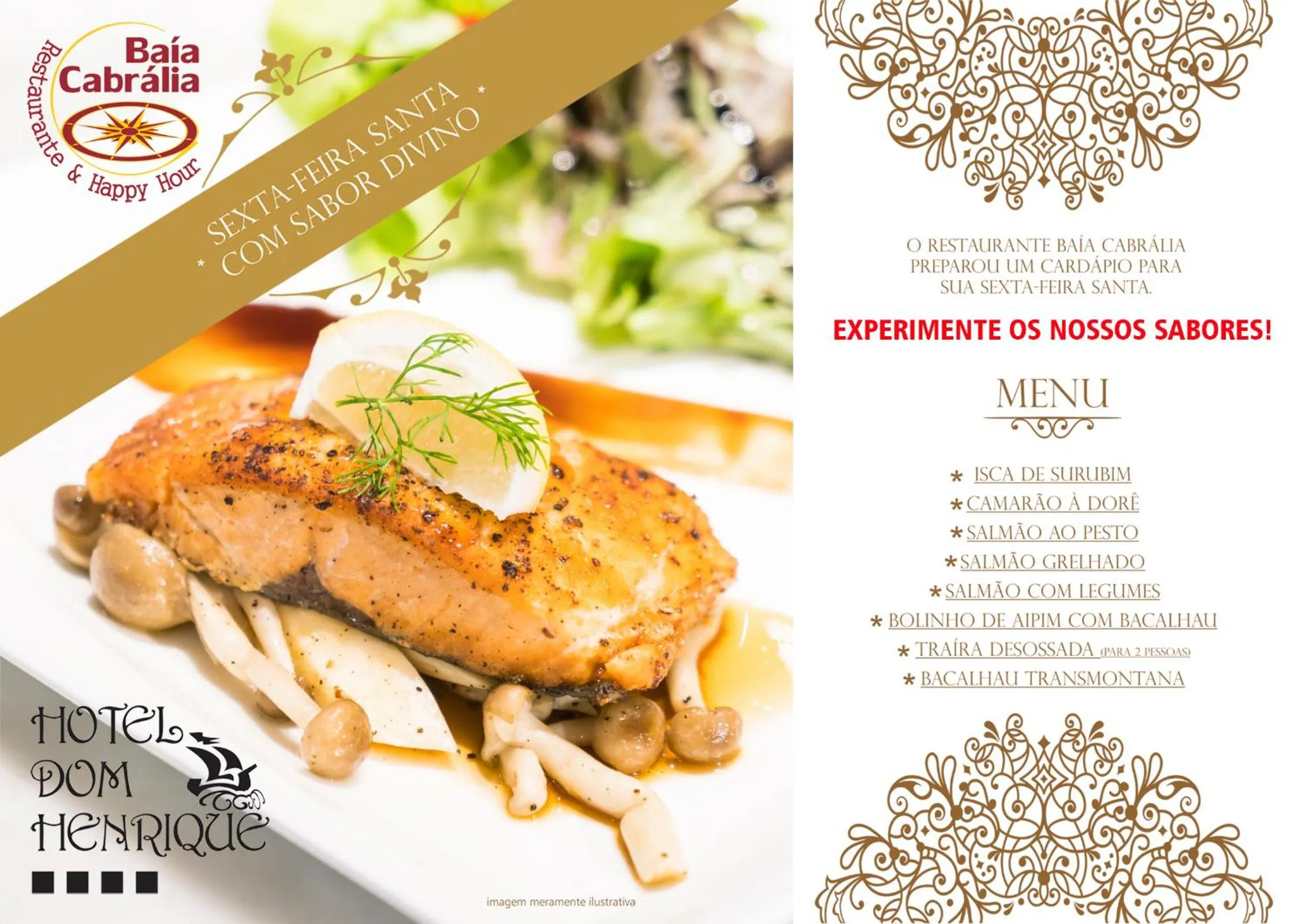 Food and drinks in Hotel Dom Henrique