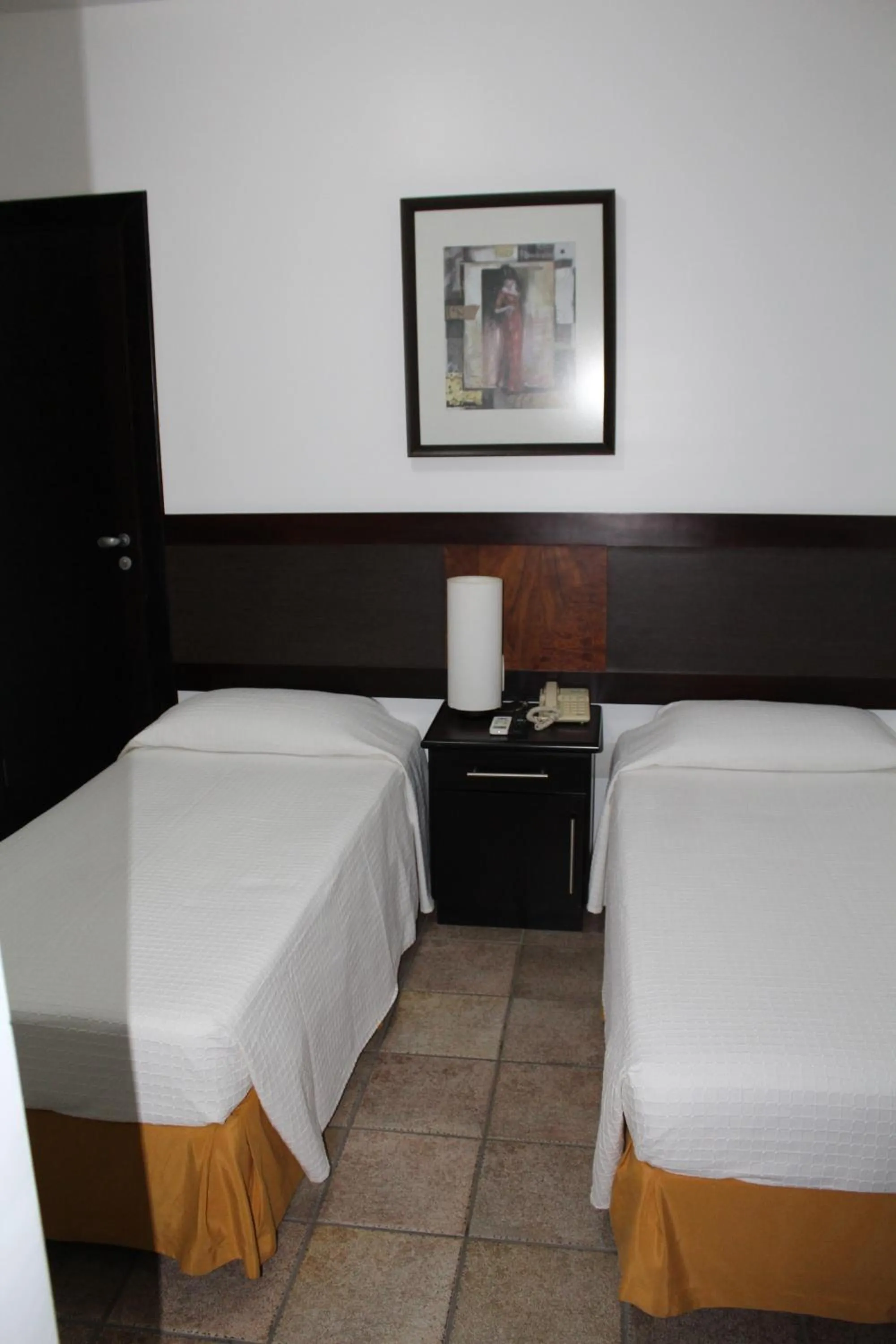 Bed in Hotel Dom Henrique