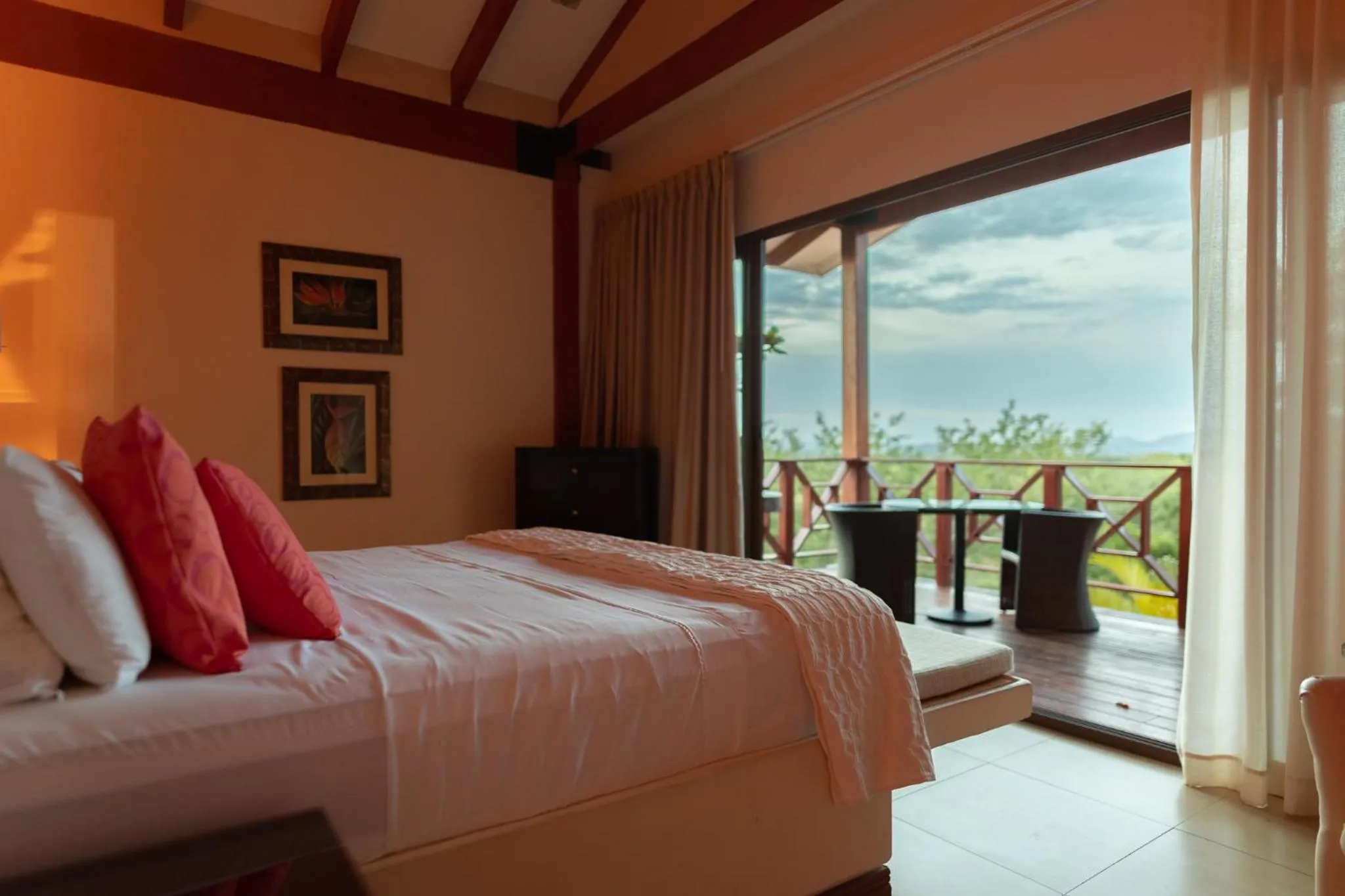 Decorative detail, Bed in Rancho Humo Estancia