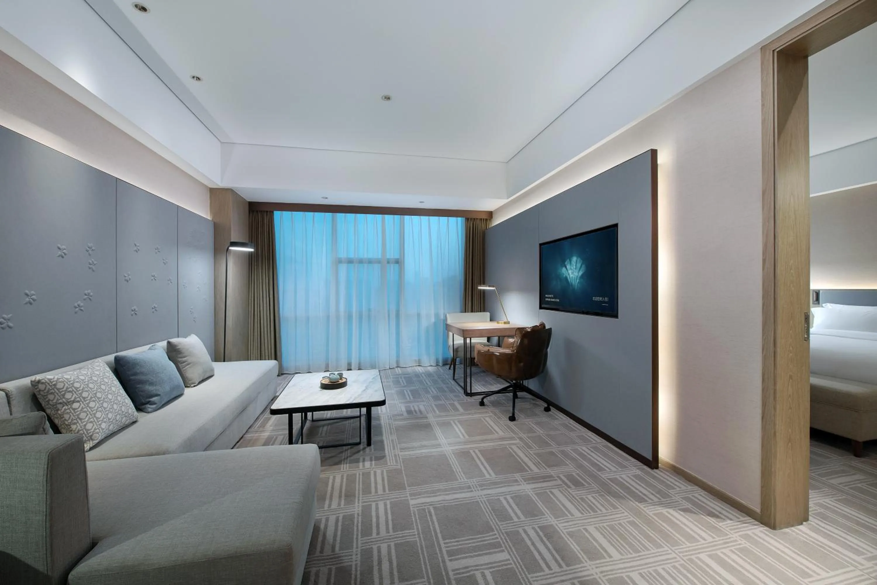 Seating area in Empark Grand Hotel Fuzhou