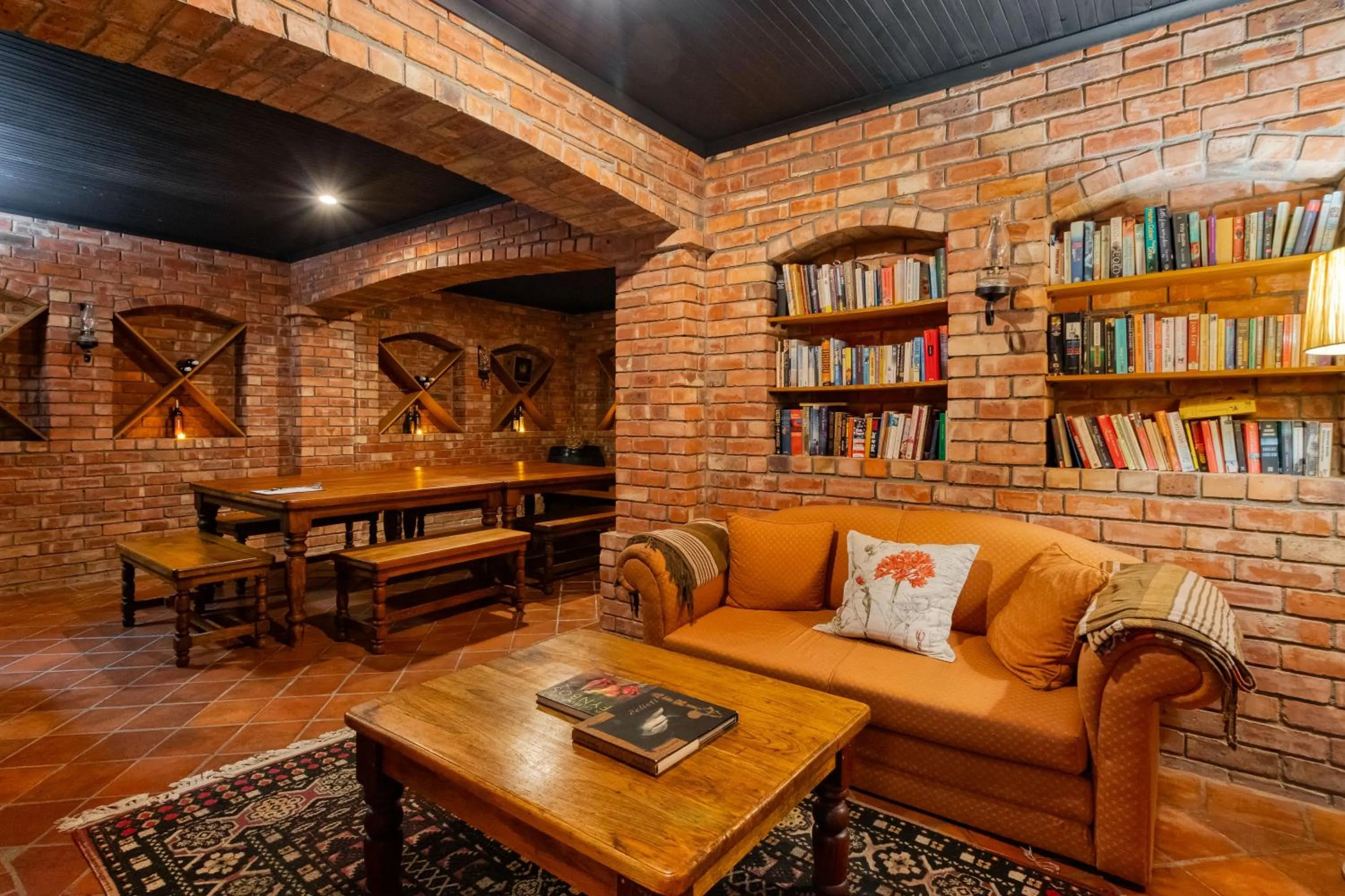 Seating area in Berg en Zee Guesthouse
