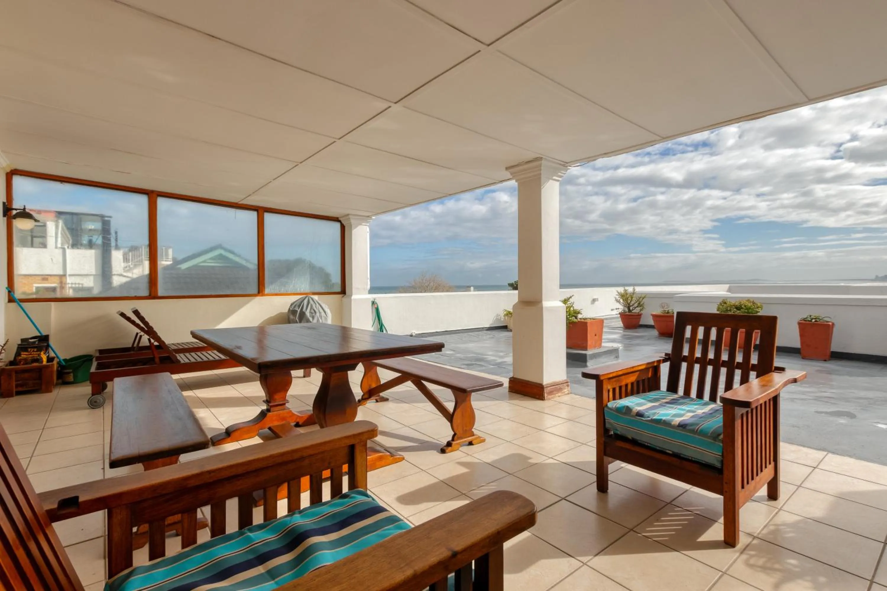 Balcony/Terrace in Berg en Zee Guesthouse