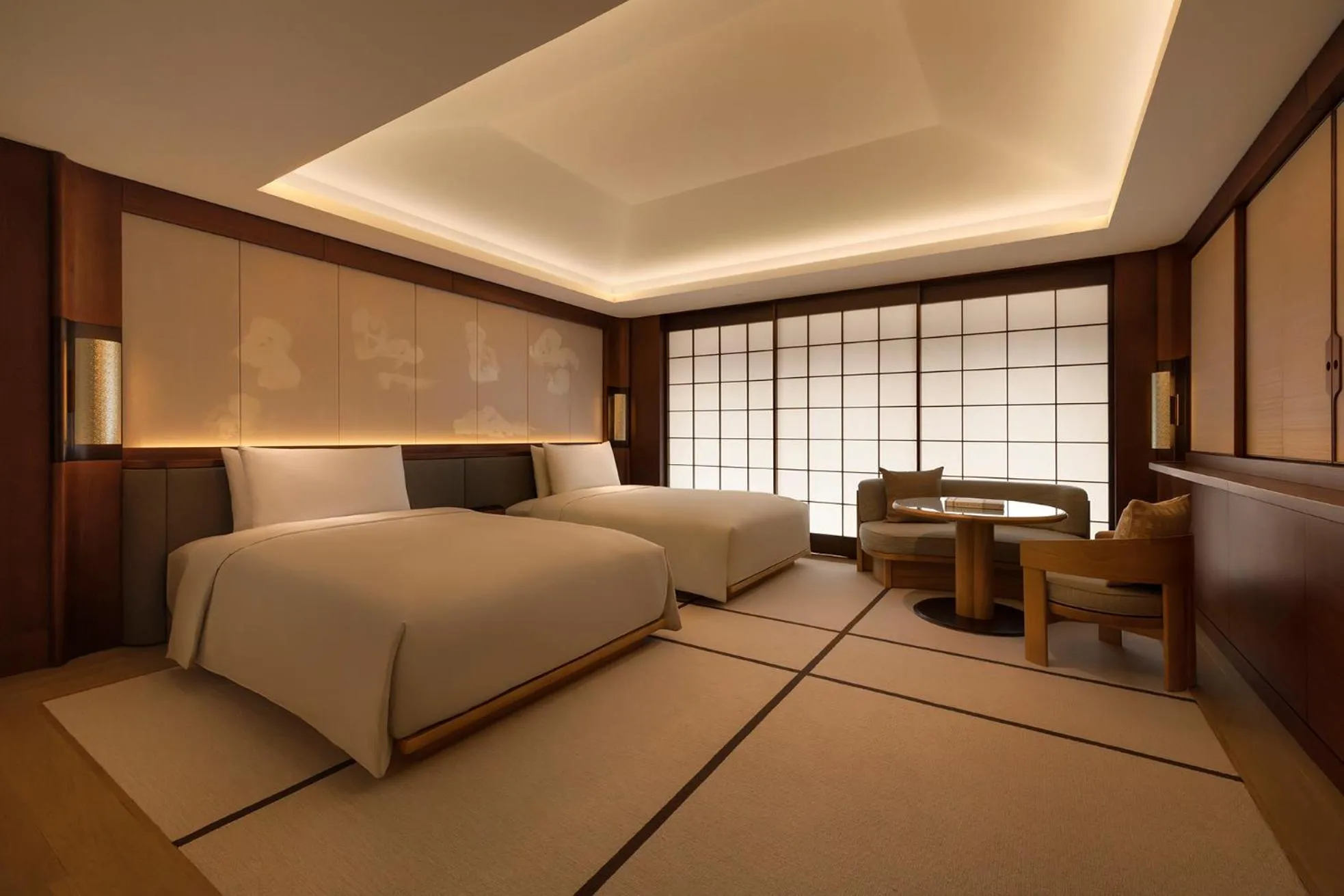 Bedroom, Bed in Capella Kyoto