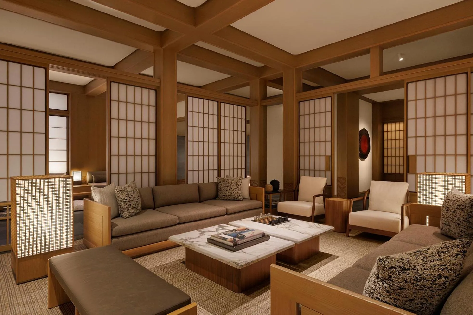 Lobby or reception in Capella Kyoto