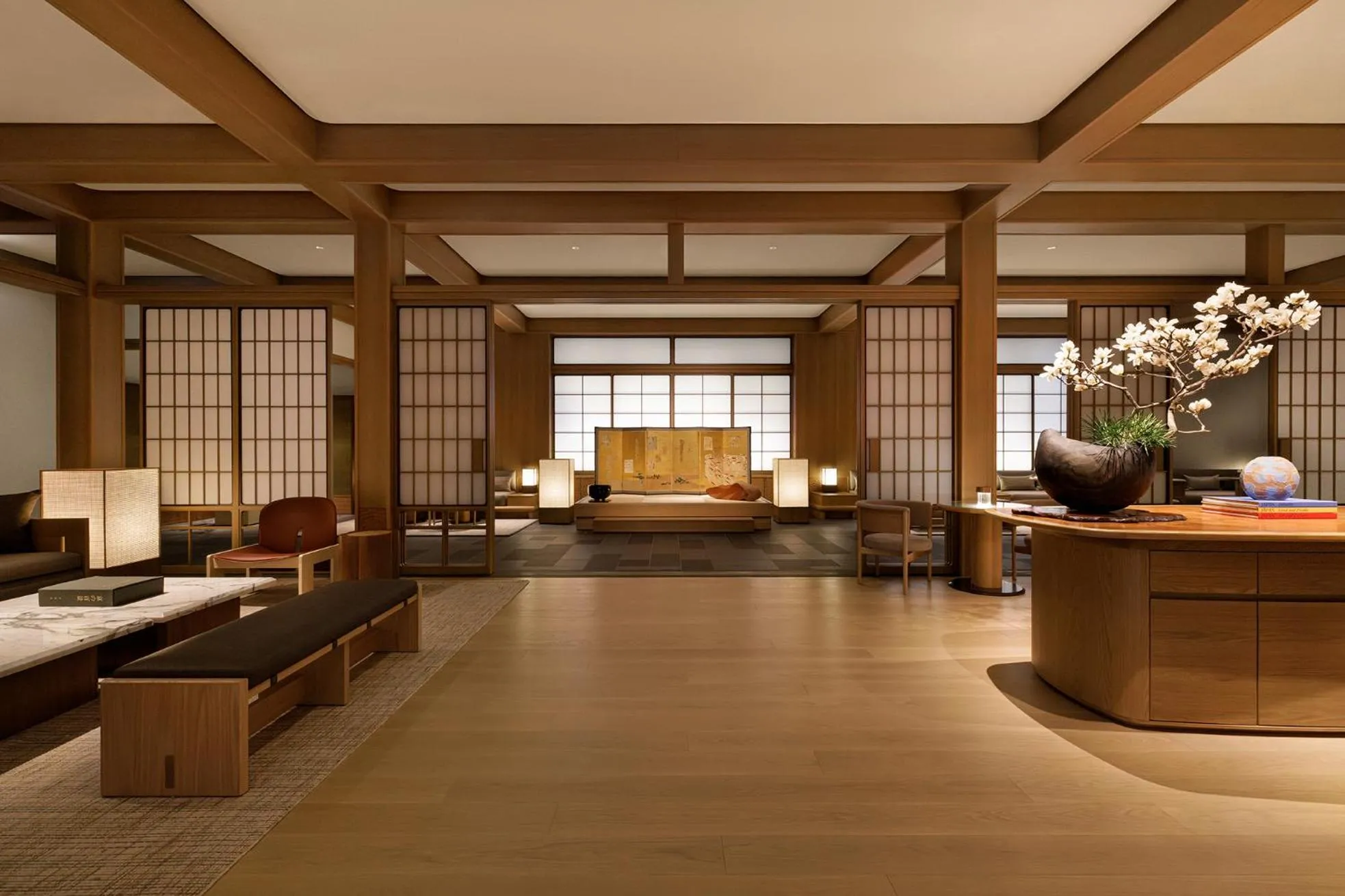 Lobby or reception in Capella Kyoto