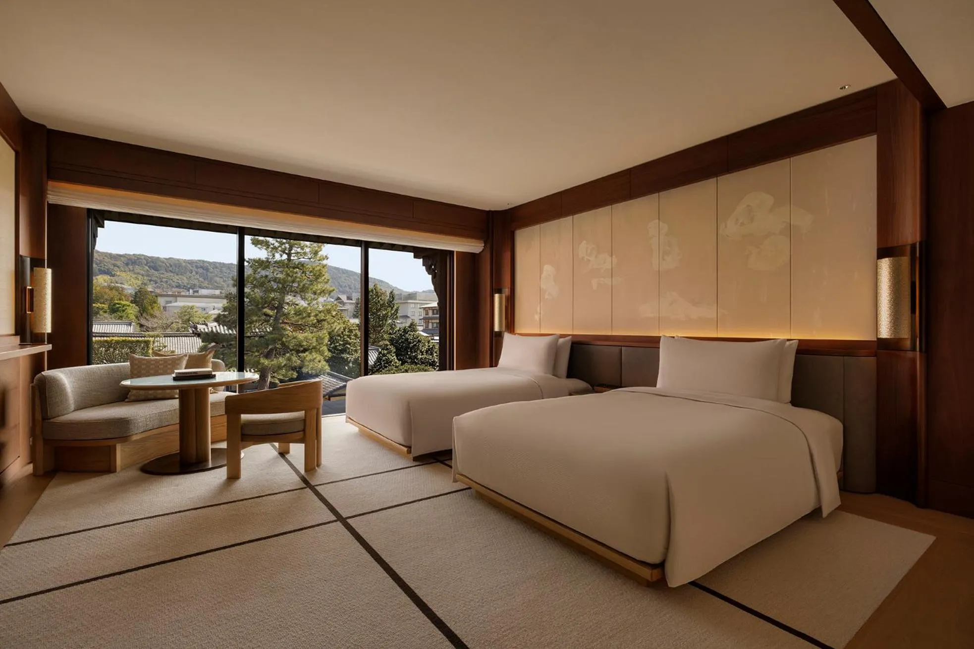 Bedroom in Capella Kyoto