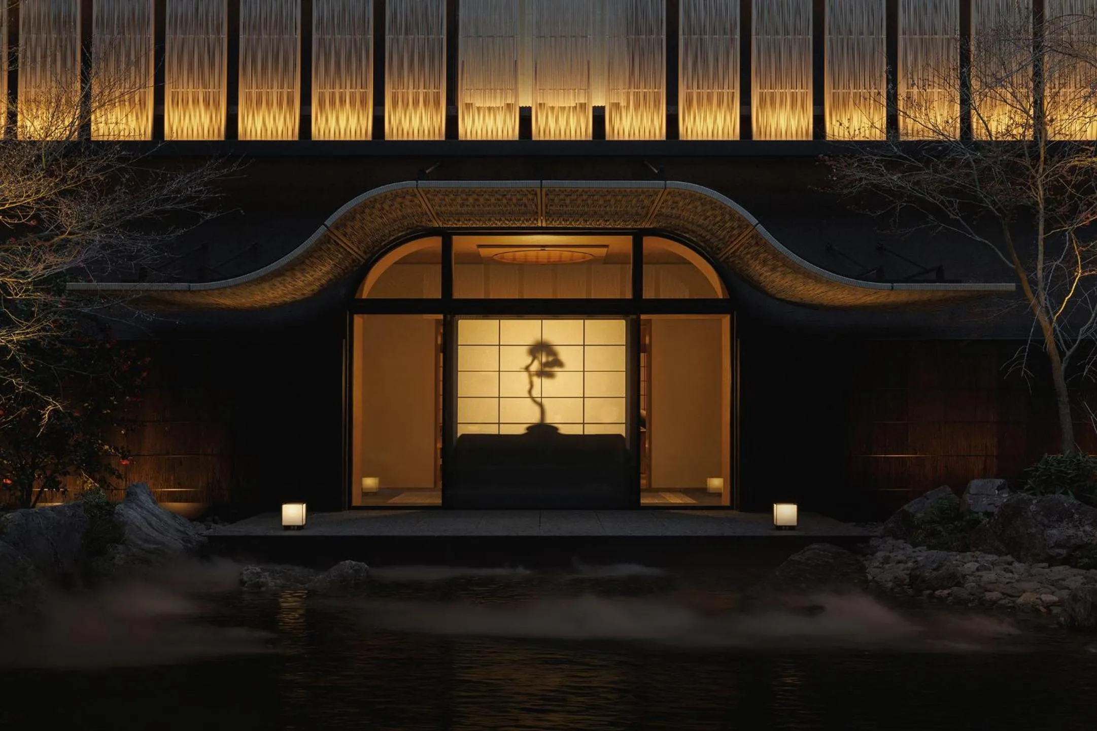 Garden in Capella Kyoto