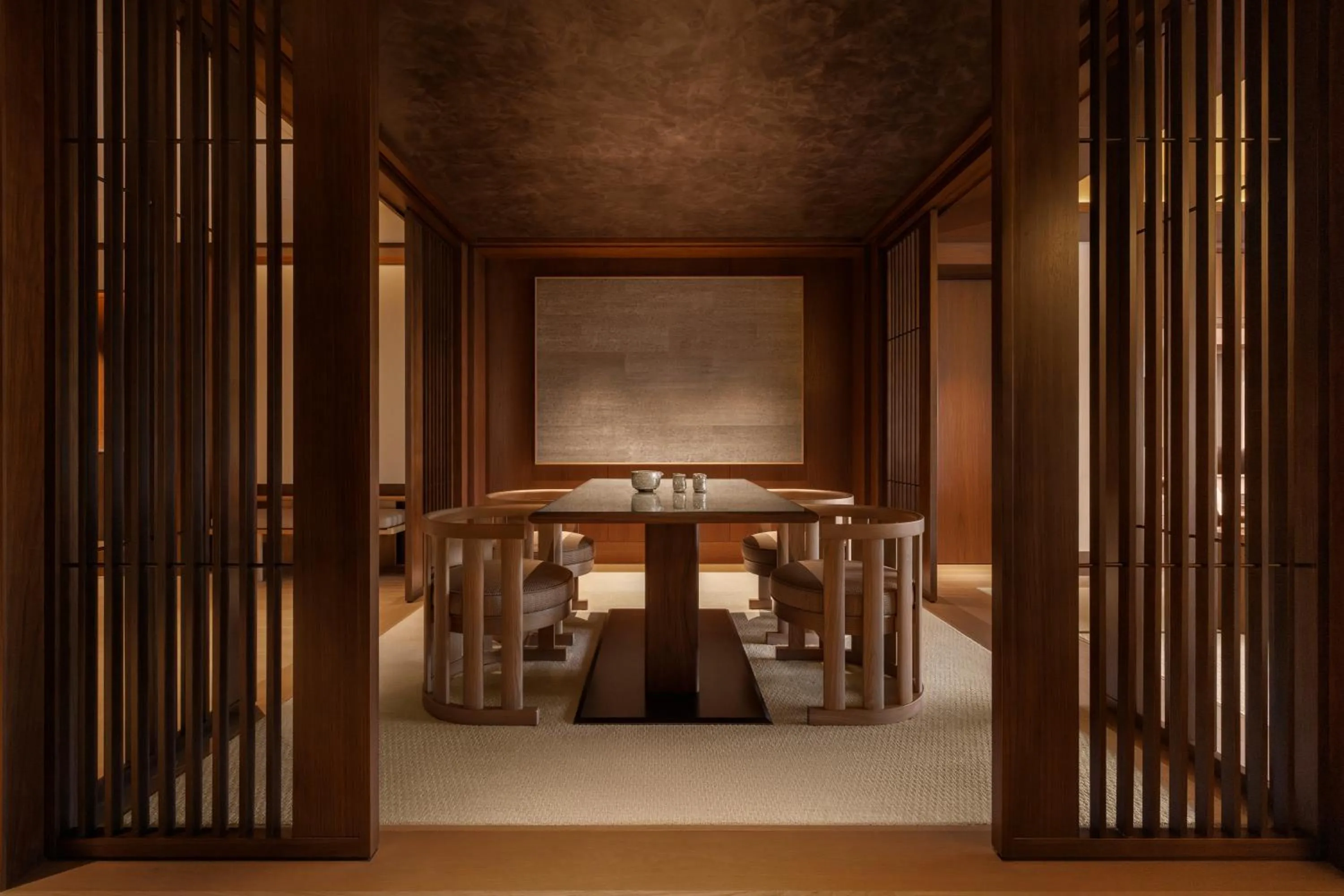 Dining area in Capella Kyoto