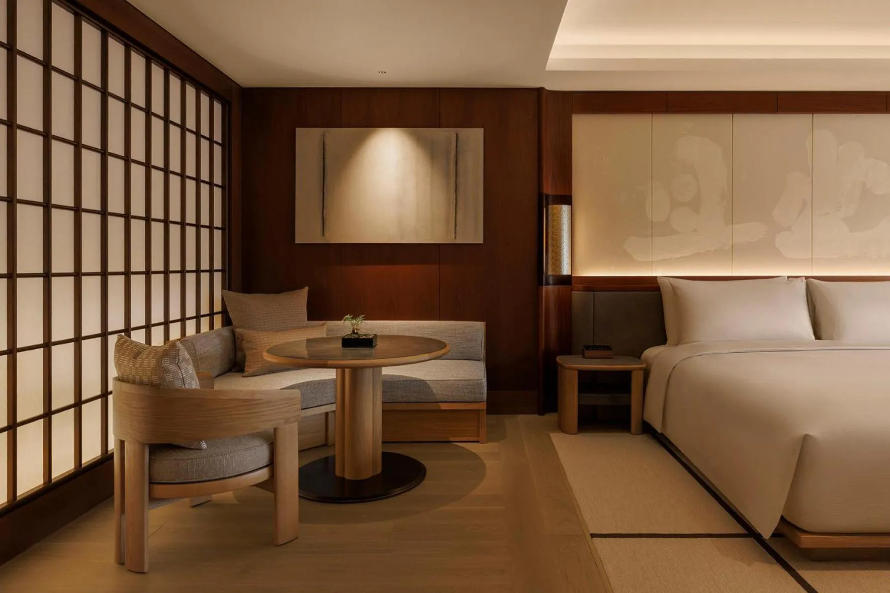 Bedroom, Bed in Capella Kyoto