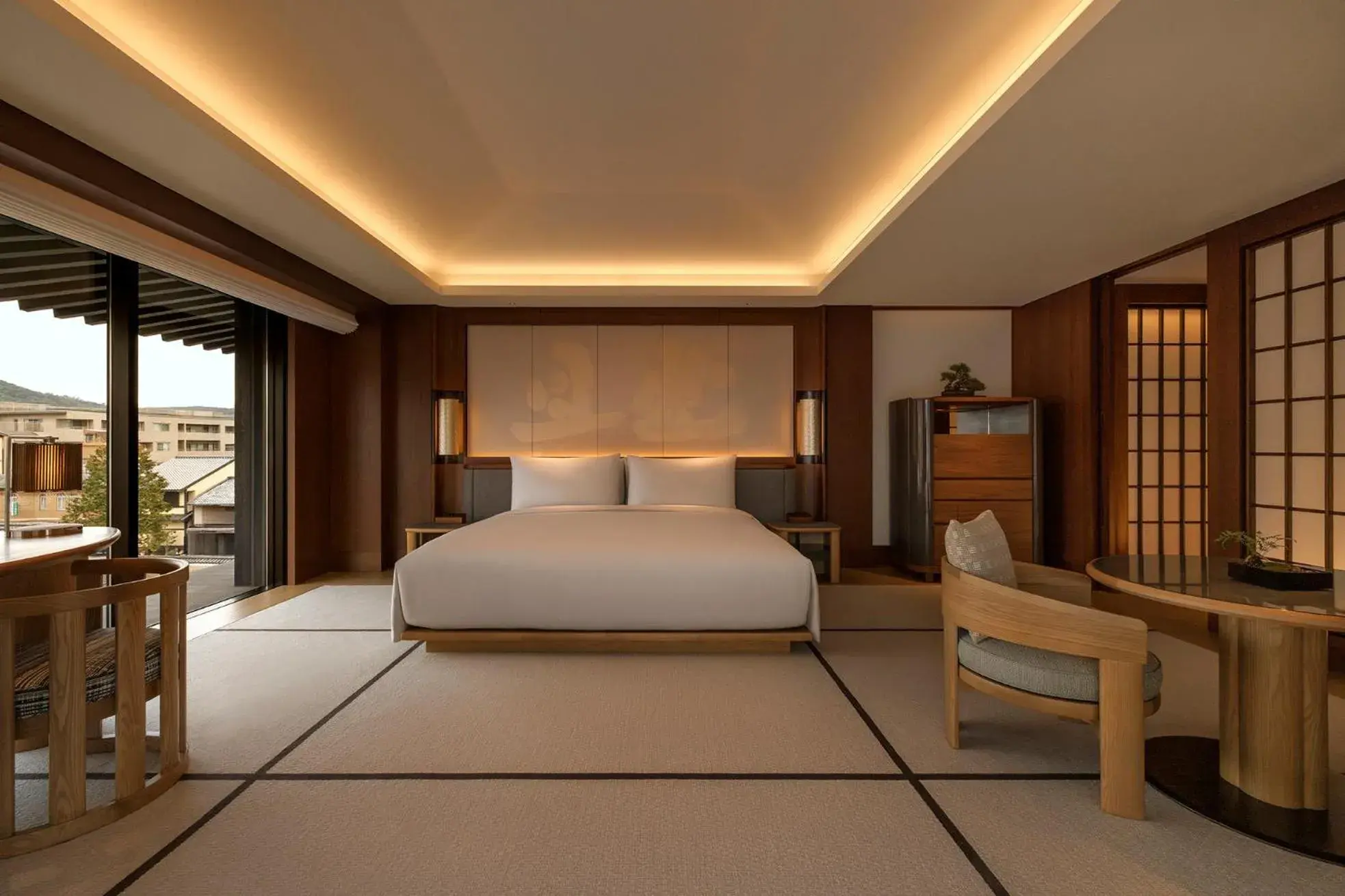 Junior Suite Corner King - single occupancy in Capella Kyoto Junior Suite Corner King - single occupancy in Capella Kyoto