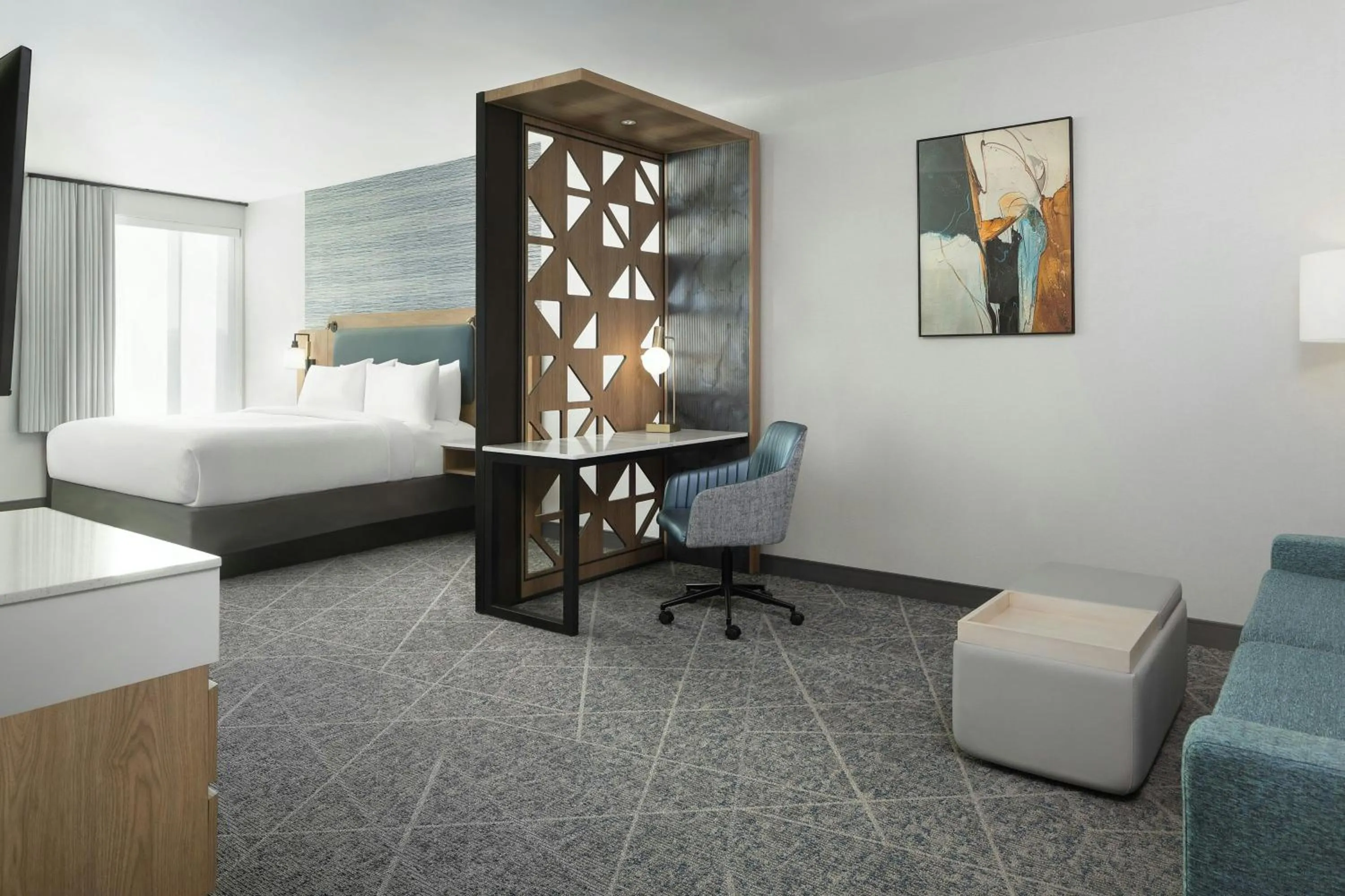 Photo of the whole room, Bed in SpringHill Suites by Marriott Atlanta Covington