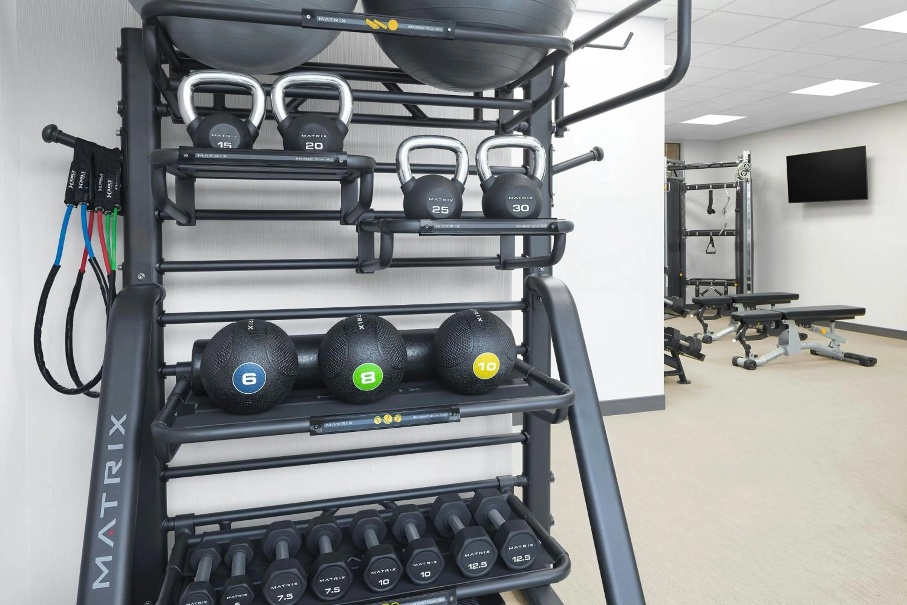 Fitness centre/facilities in SpringHill Suites by Marriott Atlanta Covington