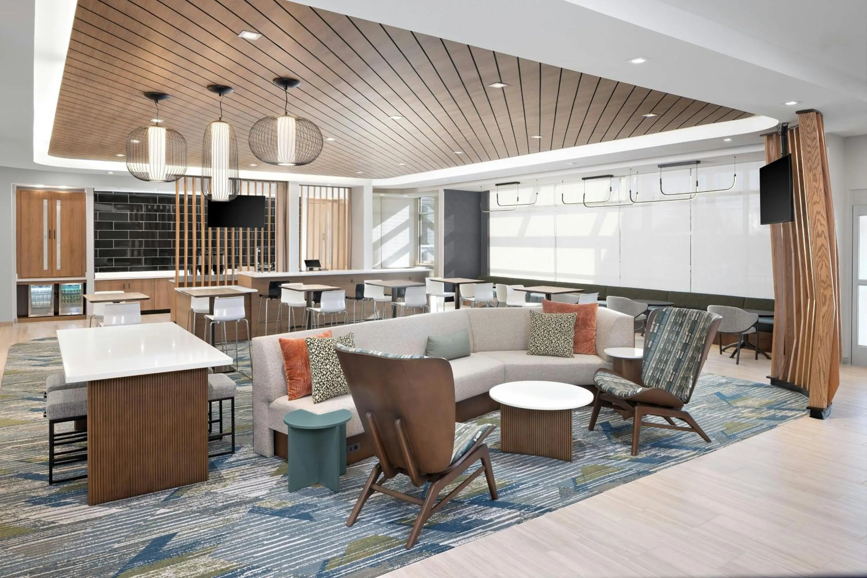 Lobby or reception in SpringHill Suites by Marriott Atlanta Covington