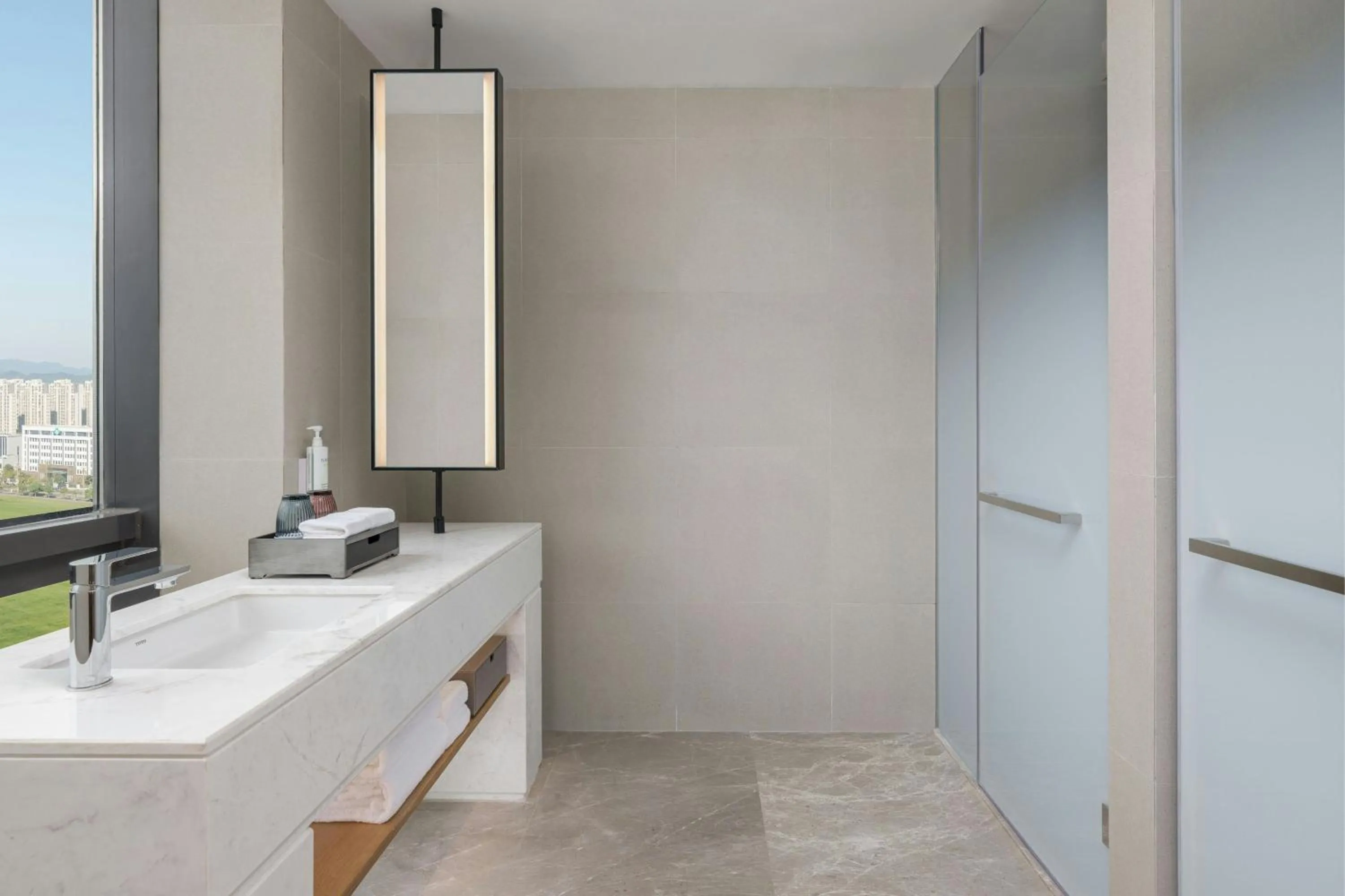 Bathroom in Fairfield by Marriott Deqing