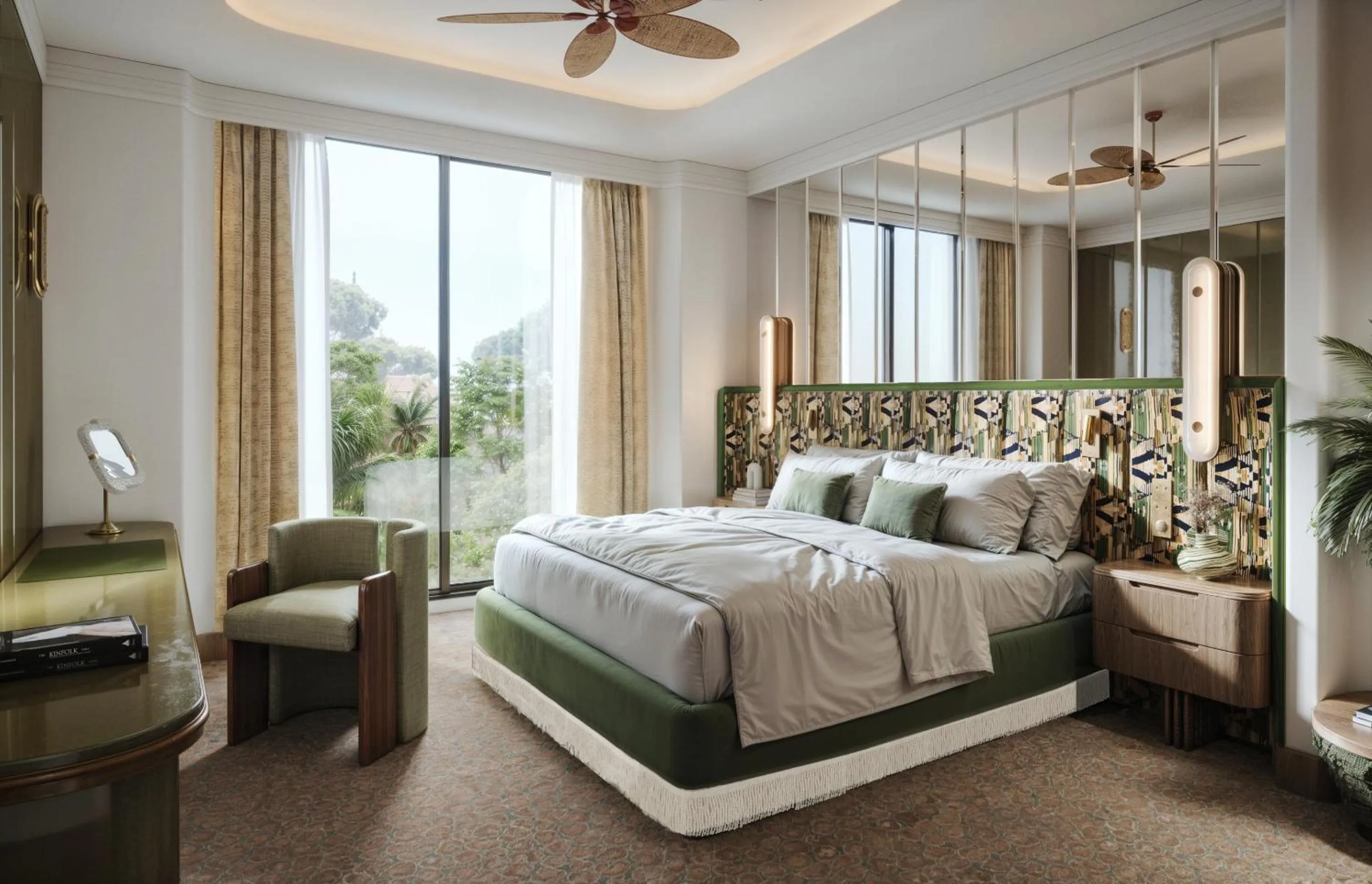 Bed in Roswyn, a Morgans Originals Hotel