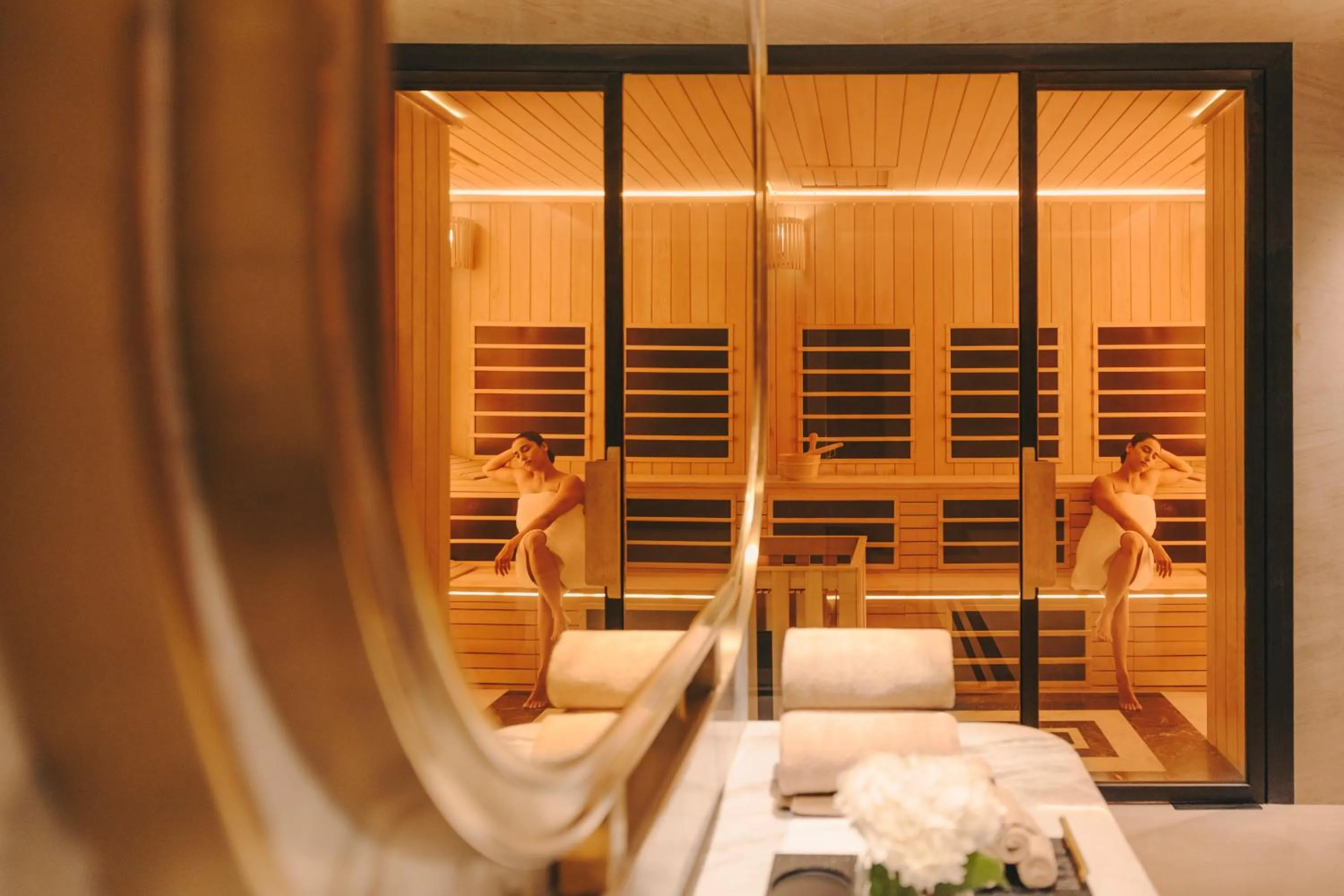 Sauna in Roswyn, a Morgans Originals Hotel