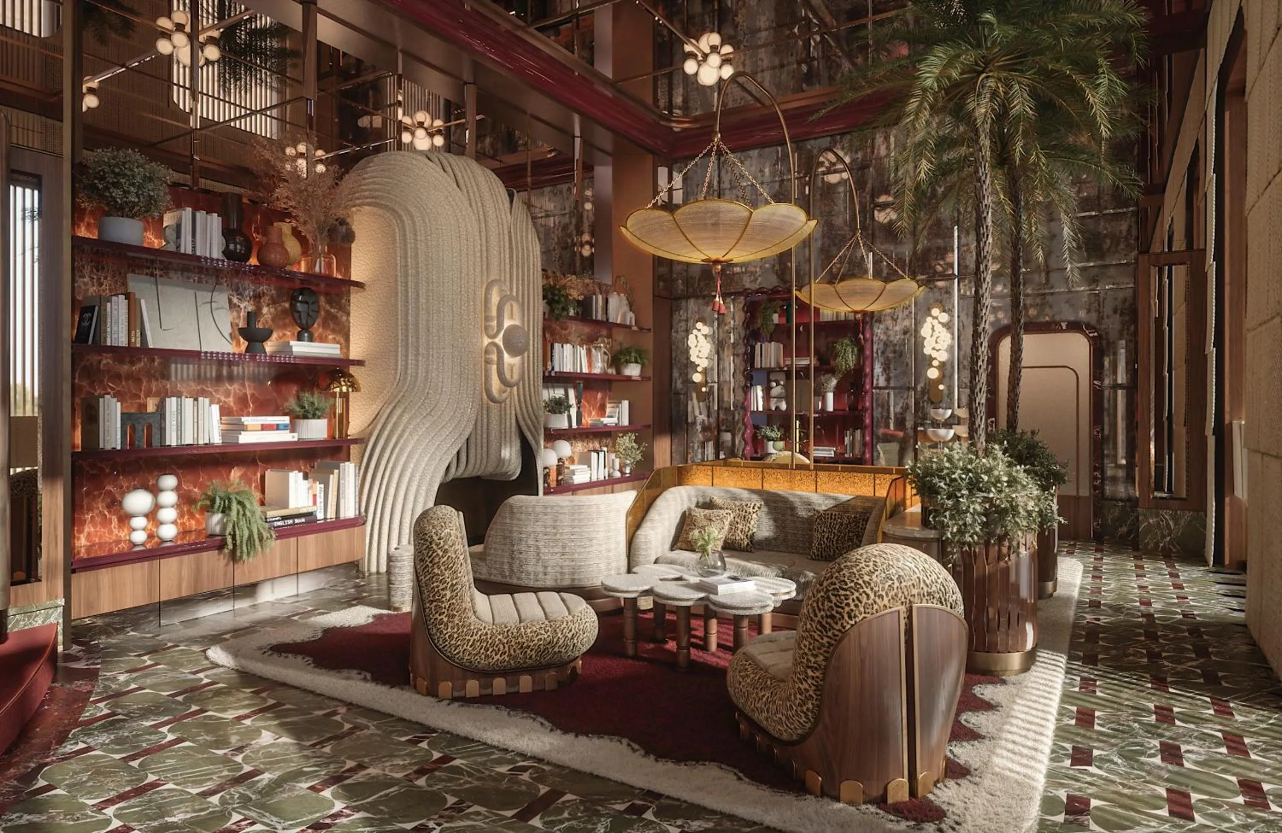 Lobby or reception in Roswyn, a Morgans Originals Hotel