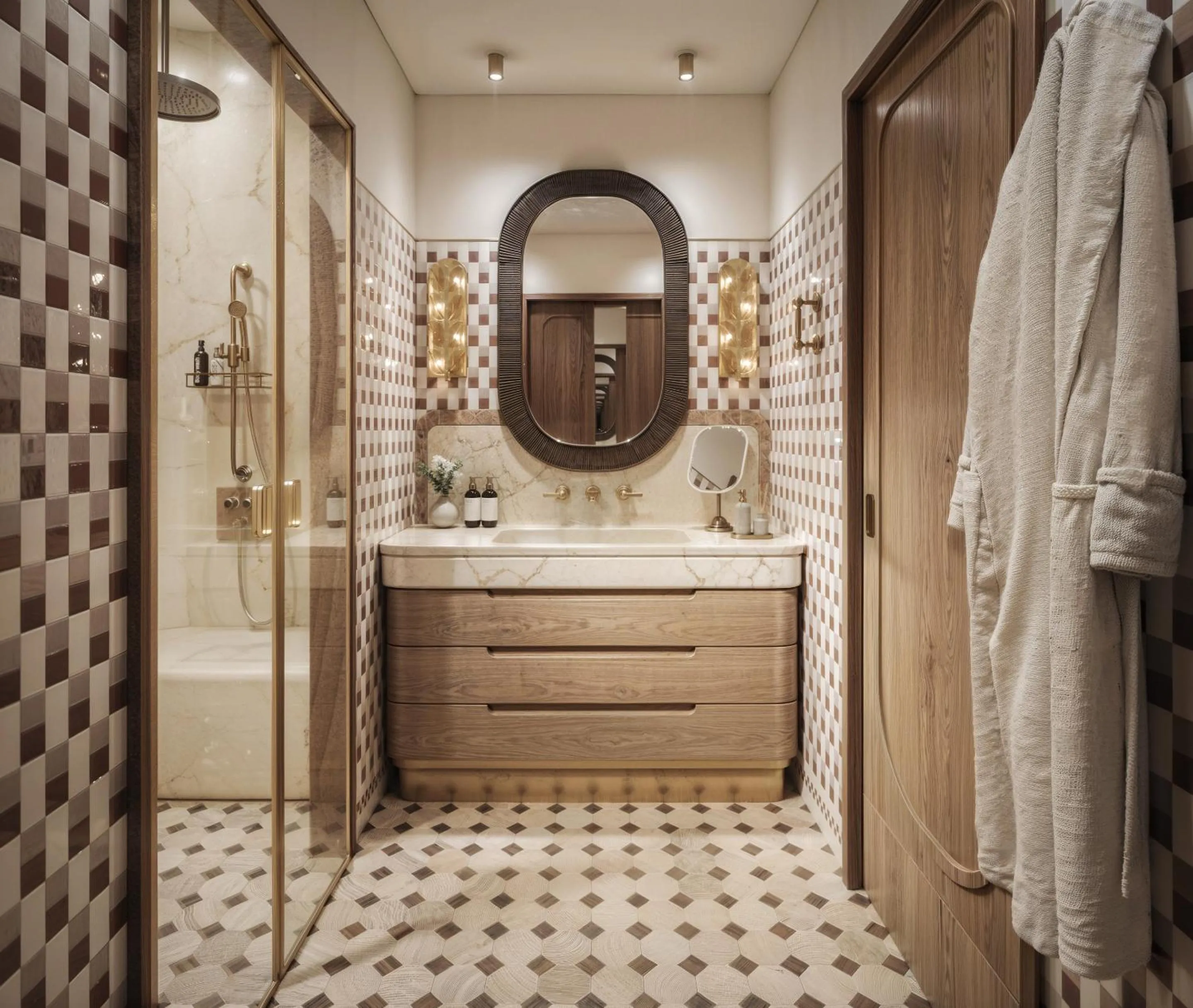 Shower in Roswyn, a Morgans Originals Hotel