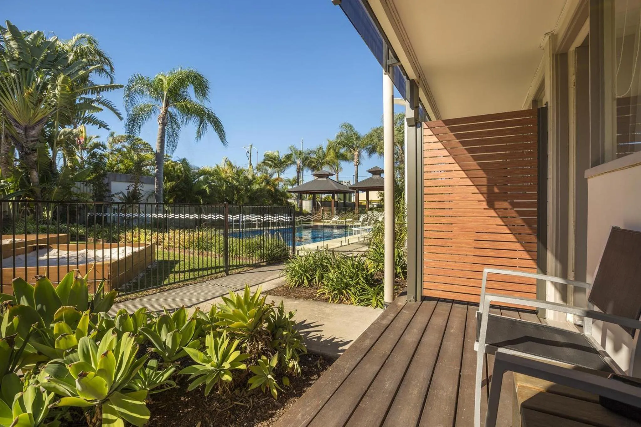 Seating area in Nightcap at Golden Beach Tavern