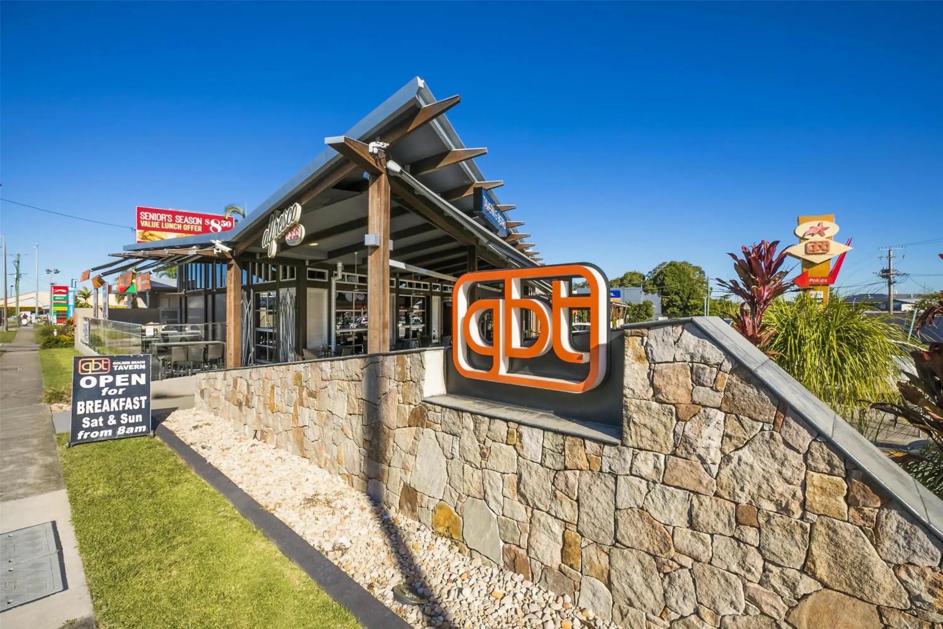 Property building in Nightcap at Golden Beach Tavern Property building in Nightcap at Golden Beach Tavern