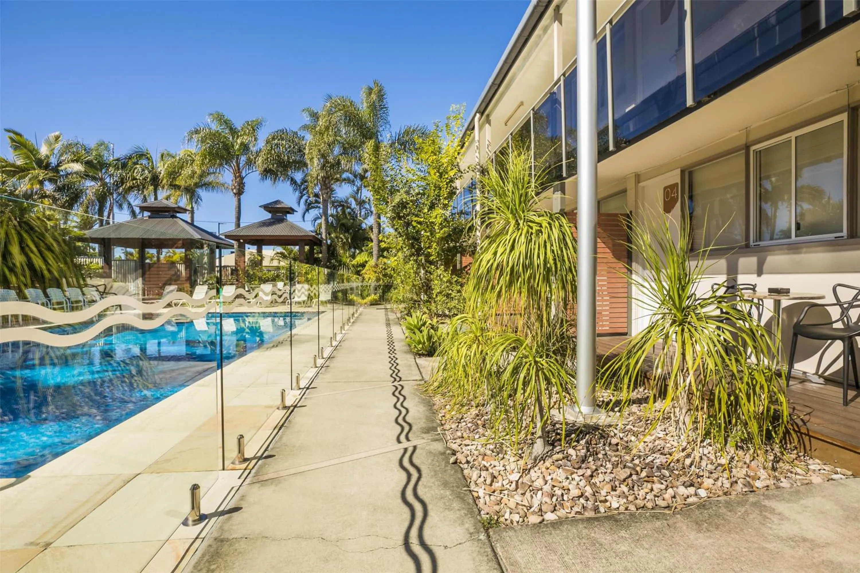 Seating area in Nightcap at Golden Beach Tavern