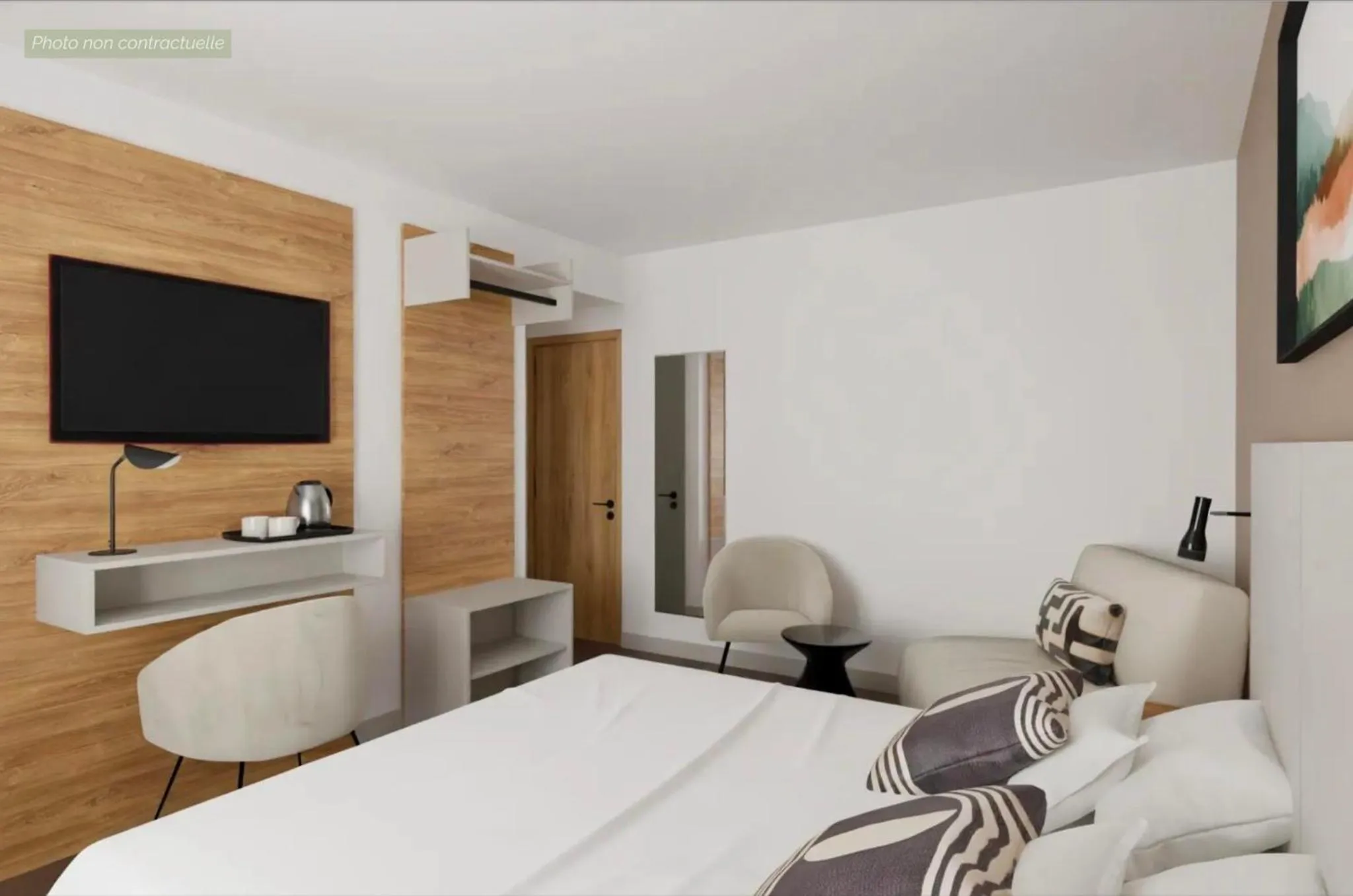 Photo of the whole room, Bed in The Originals city, Hôtel Harys