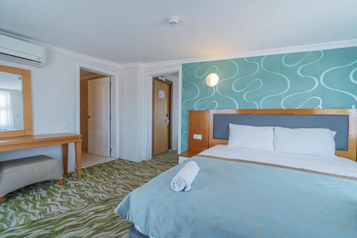 Bed in Club Sun Paradise Hotel