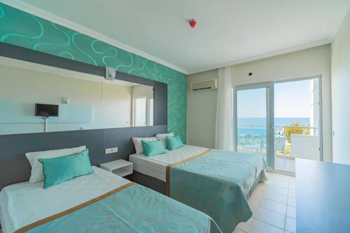 Bed in Club Sun Paradise Hotel