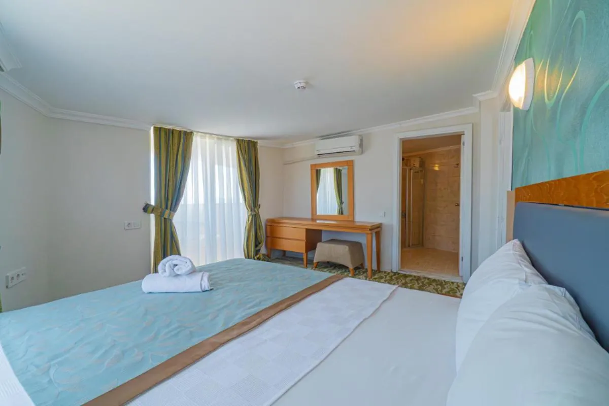 Bed in Club Sun Paradise Hotel