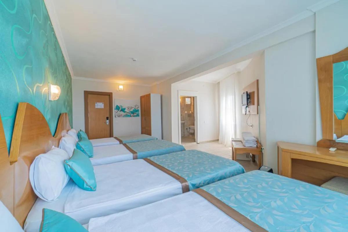 Bed in Club Sun Paradise Hotel