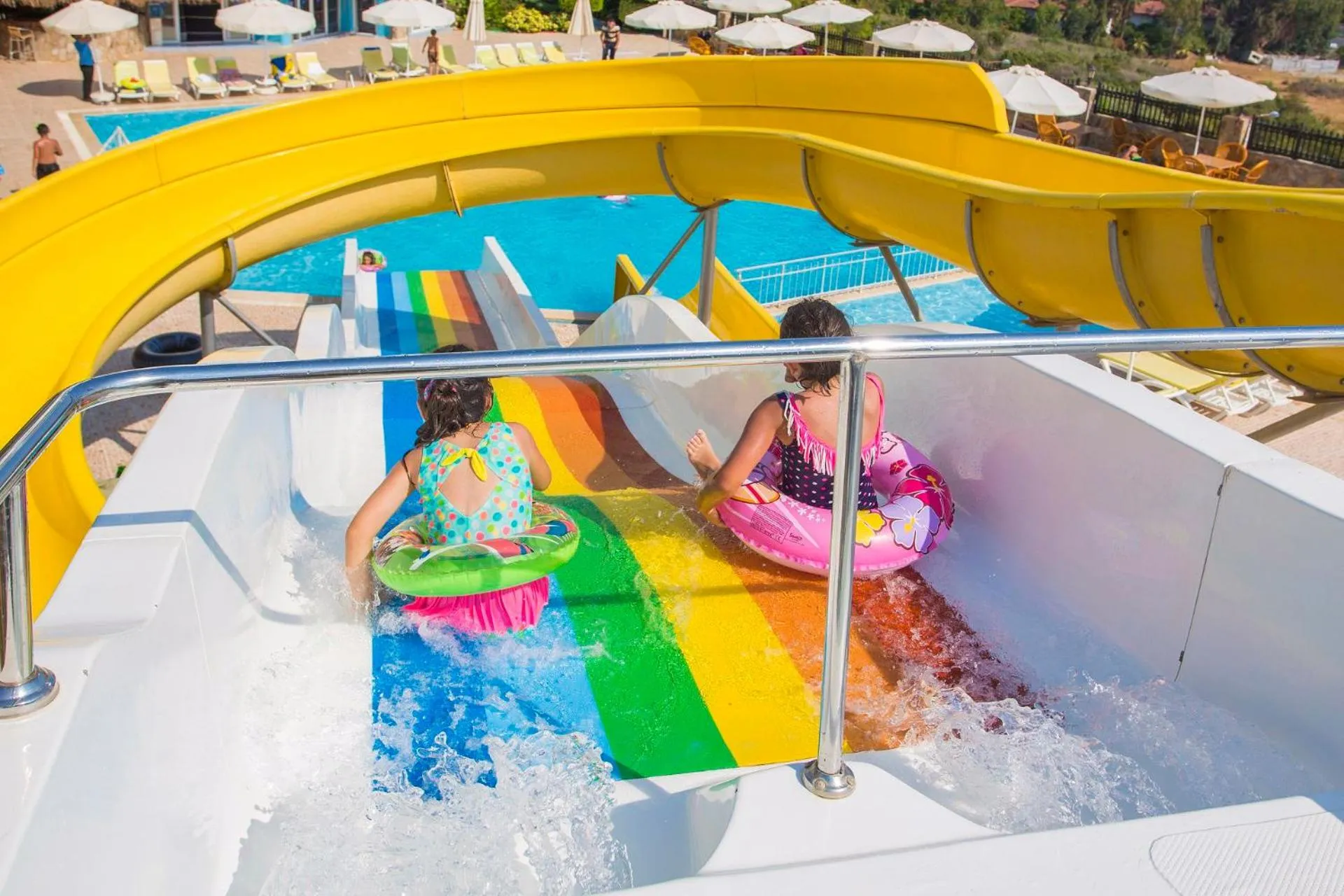 Aqua park in Club Sun Paradise Hotel