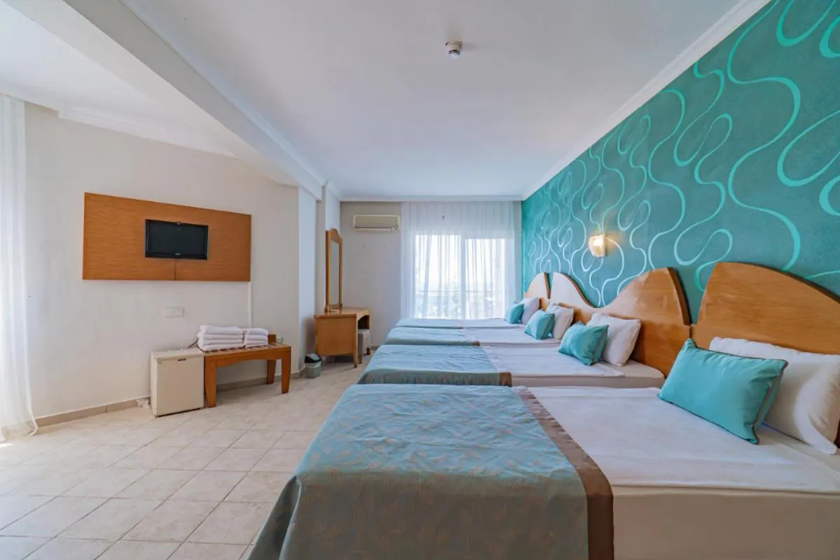 Bed in Club Sun Paradise Hotel