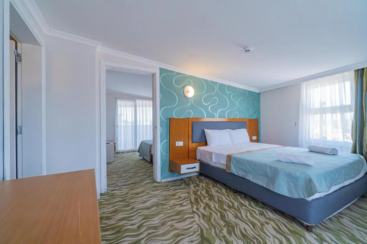 Bed in Club Sun Paradise Hotel