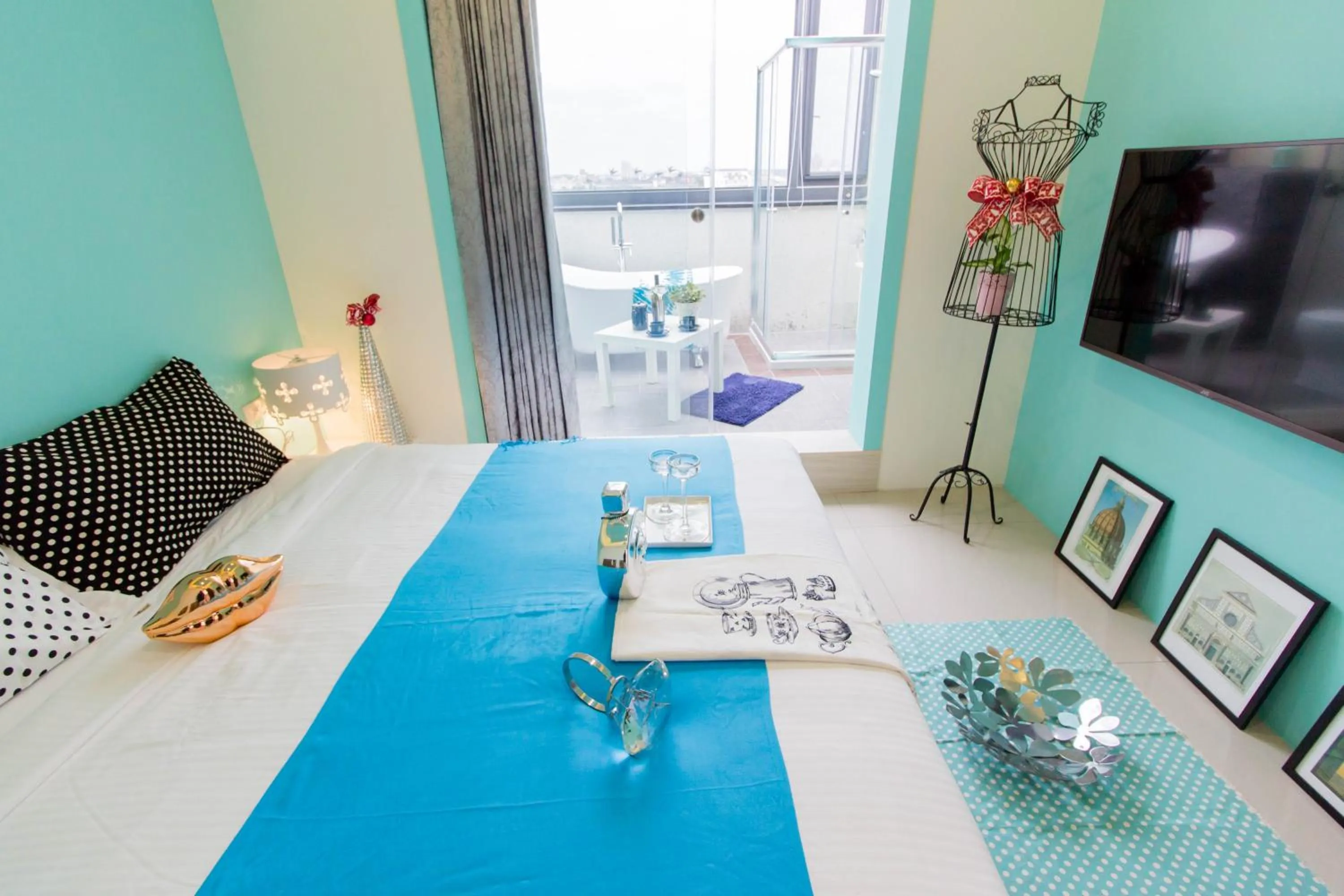 bunk bed in 宜蘭I Do主題電梯民宿