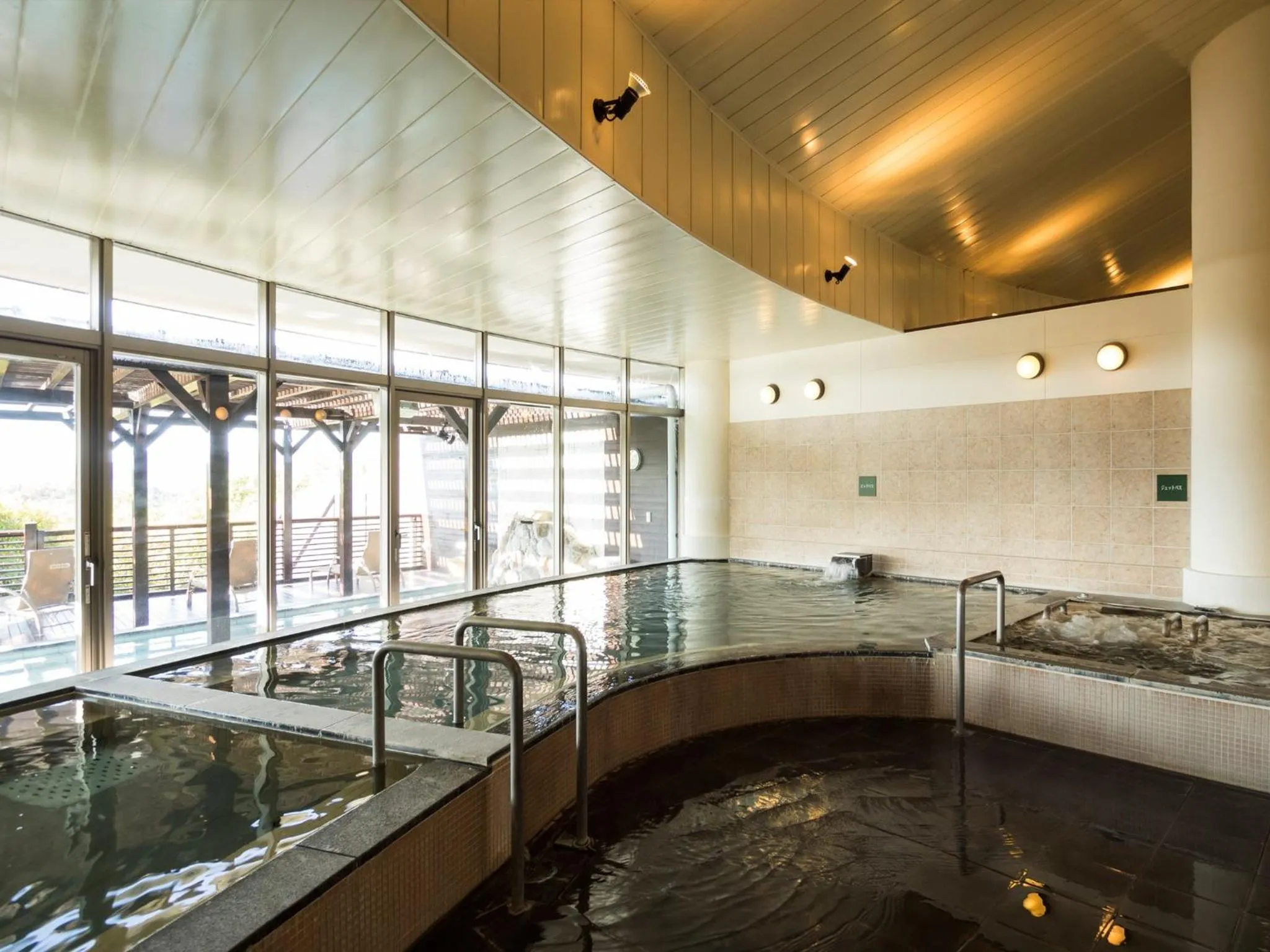 Hot Spring Bath in Hotel Areaone Hiroshima Wing