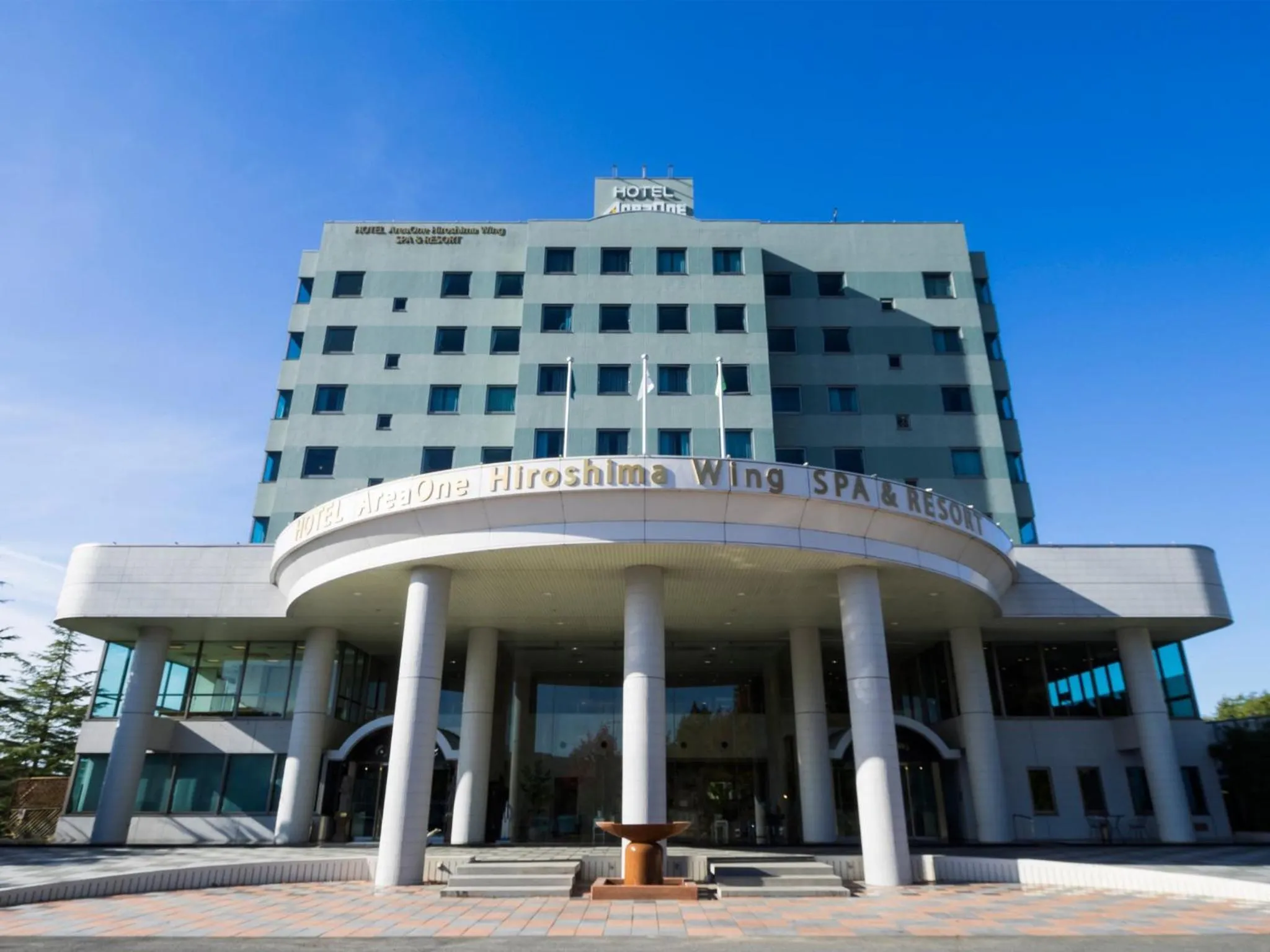 Facade/entrance in Hotel Areaone Hiroshima Wing