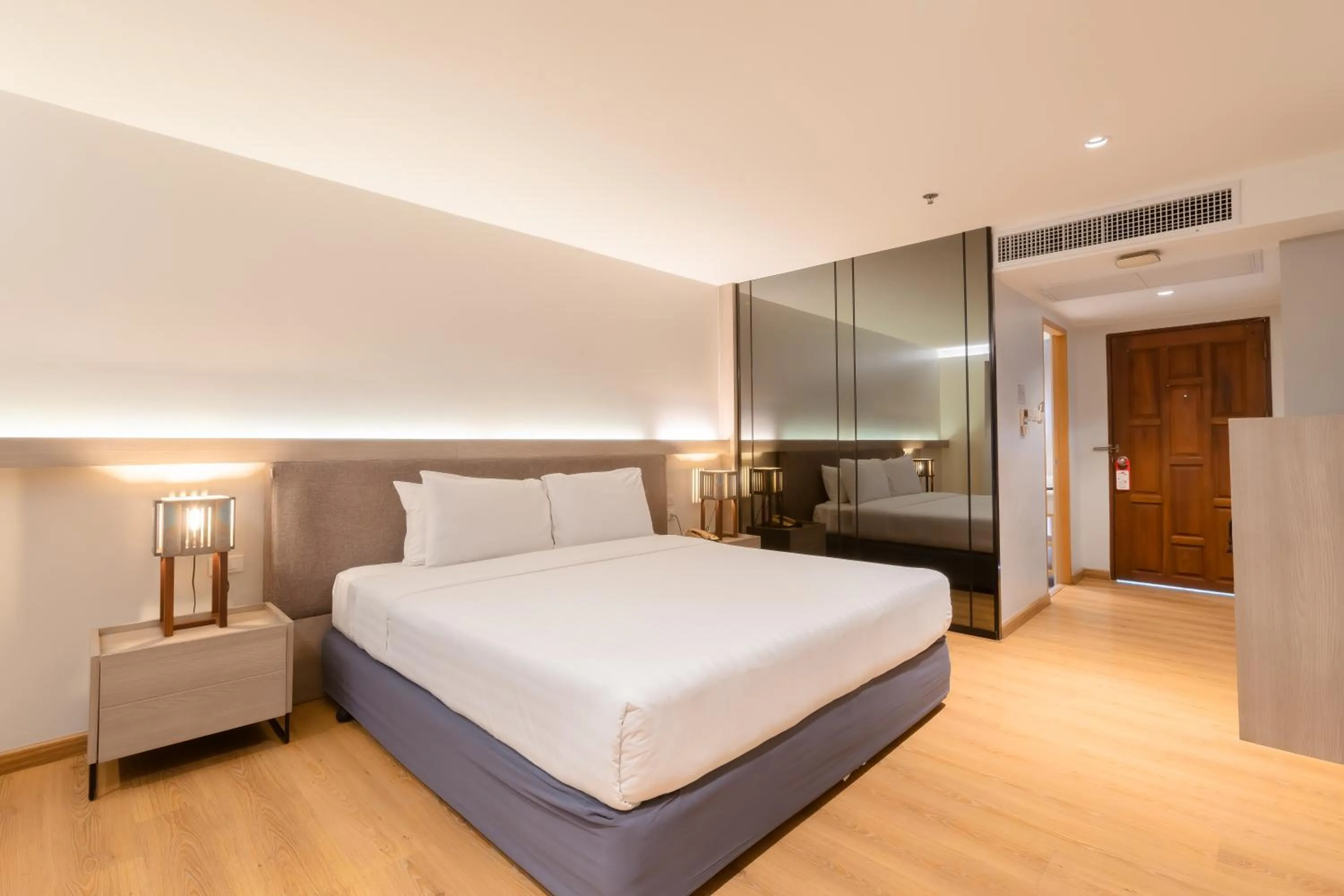 Bed in Sandy Spring Hotel