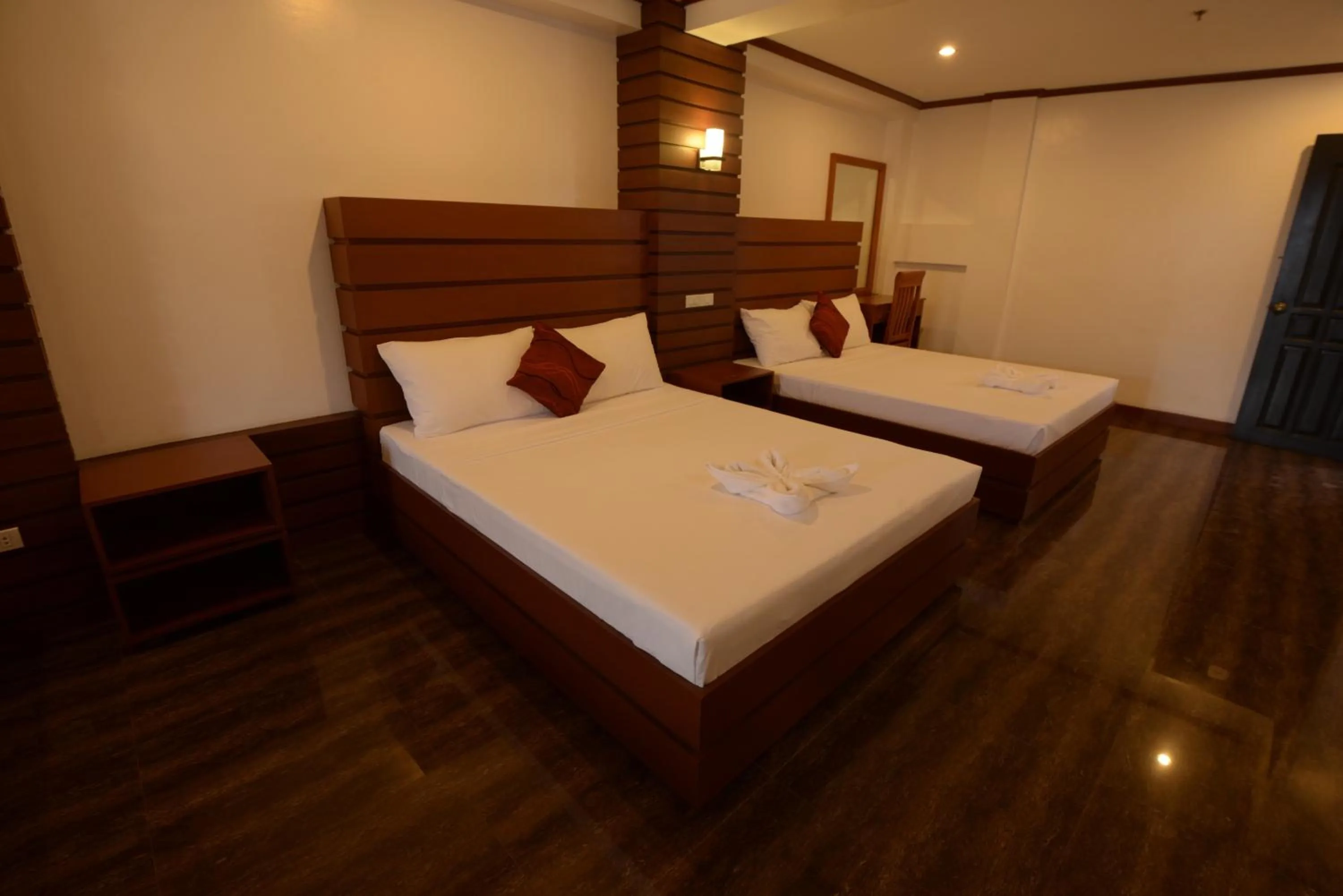 Bed in Abozza Resort