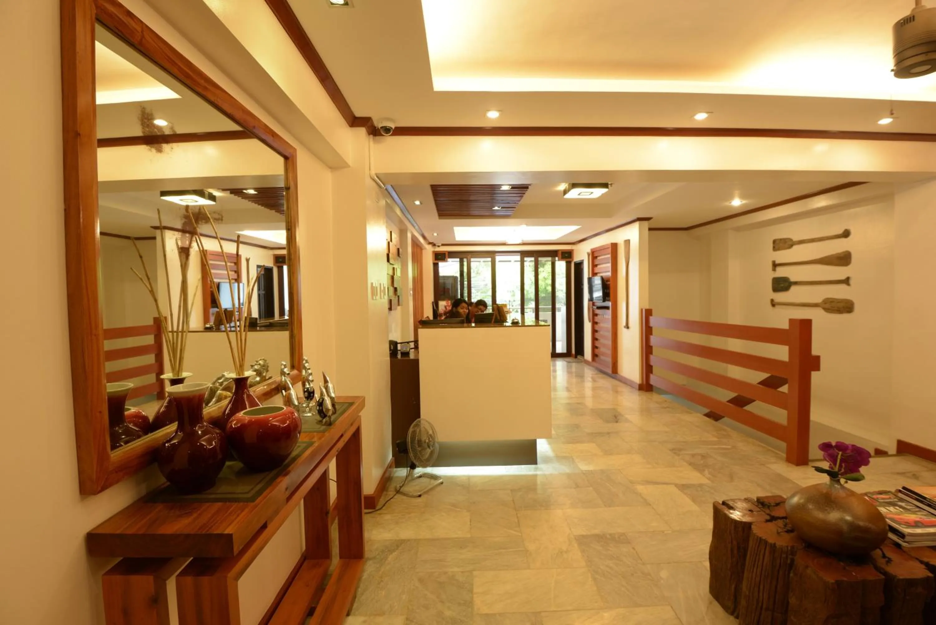 Lobby or reception in Abozza Resort