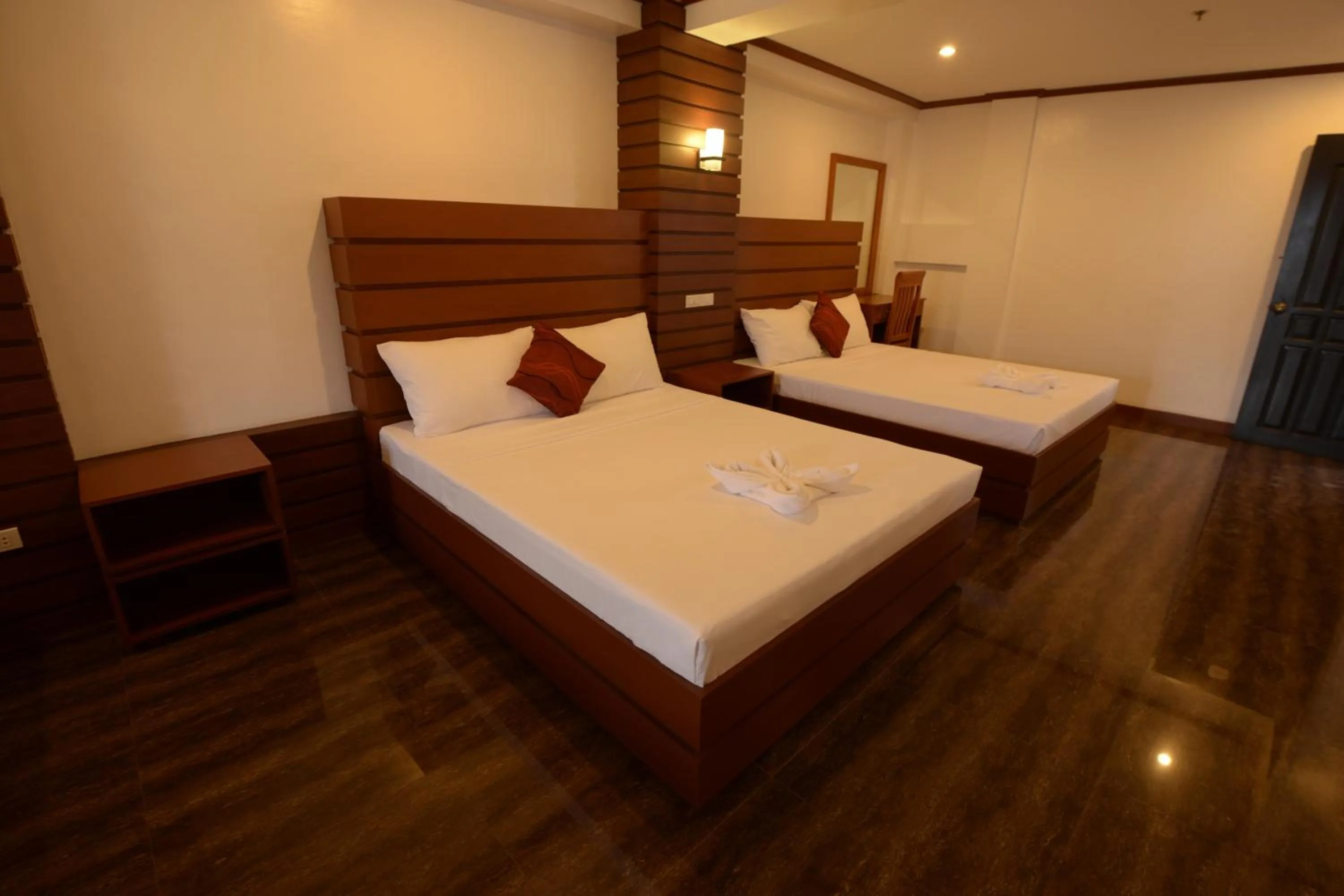 Bed in Abozza Resort
