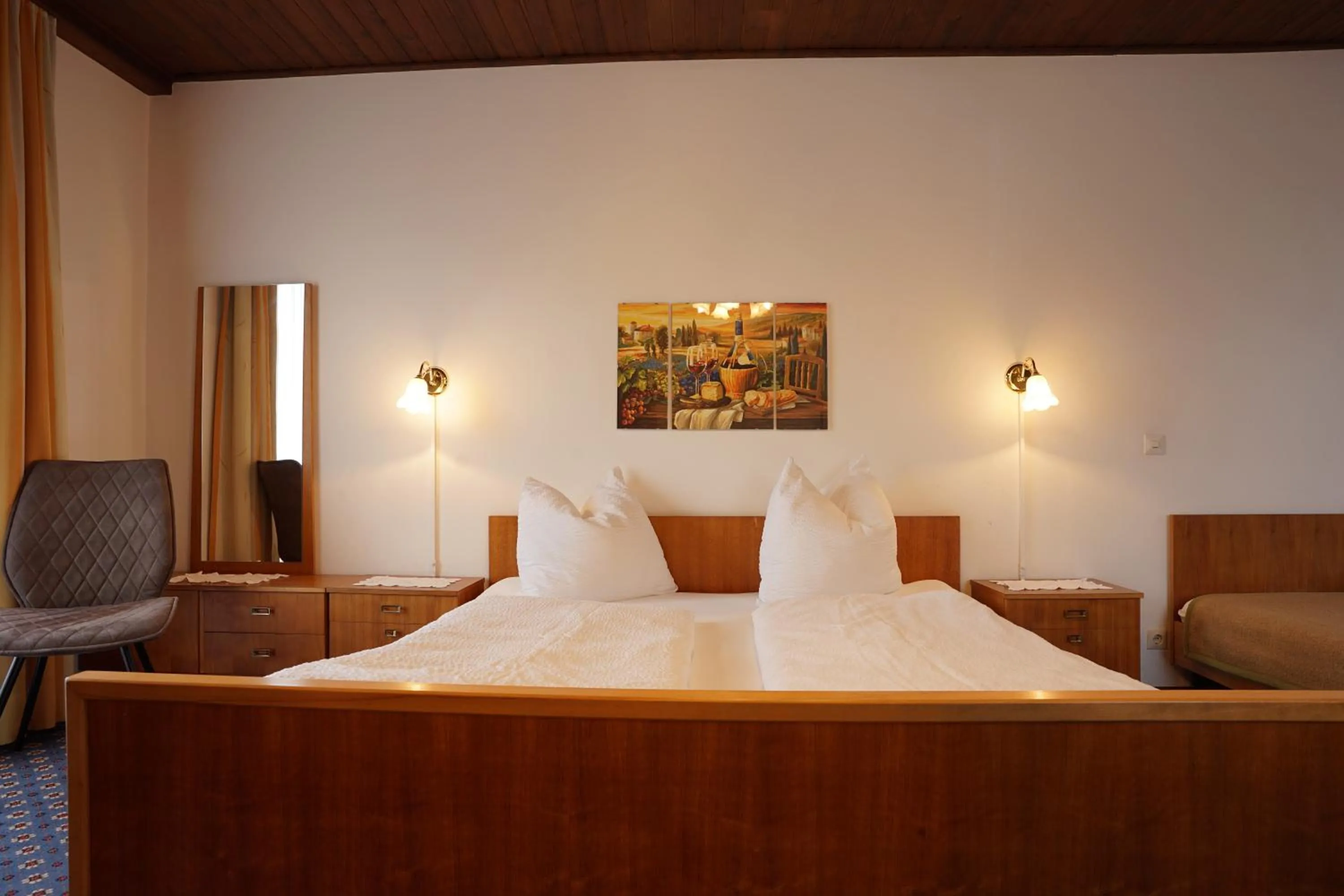 Bed in Gasthof-Fleischerei Engl
