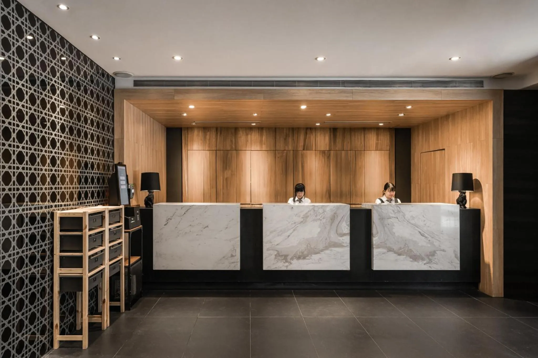 Lobby or reception in The Riverside Hotel International