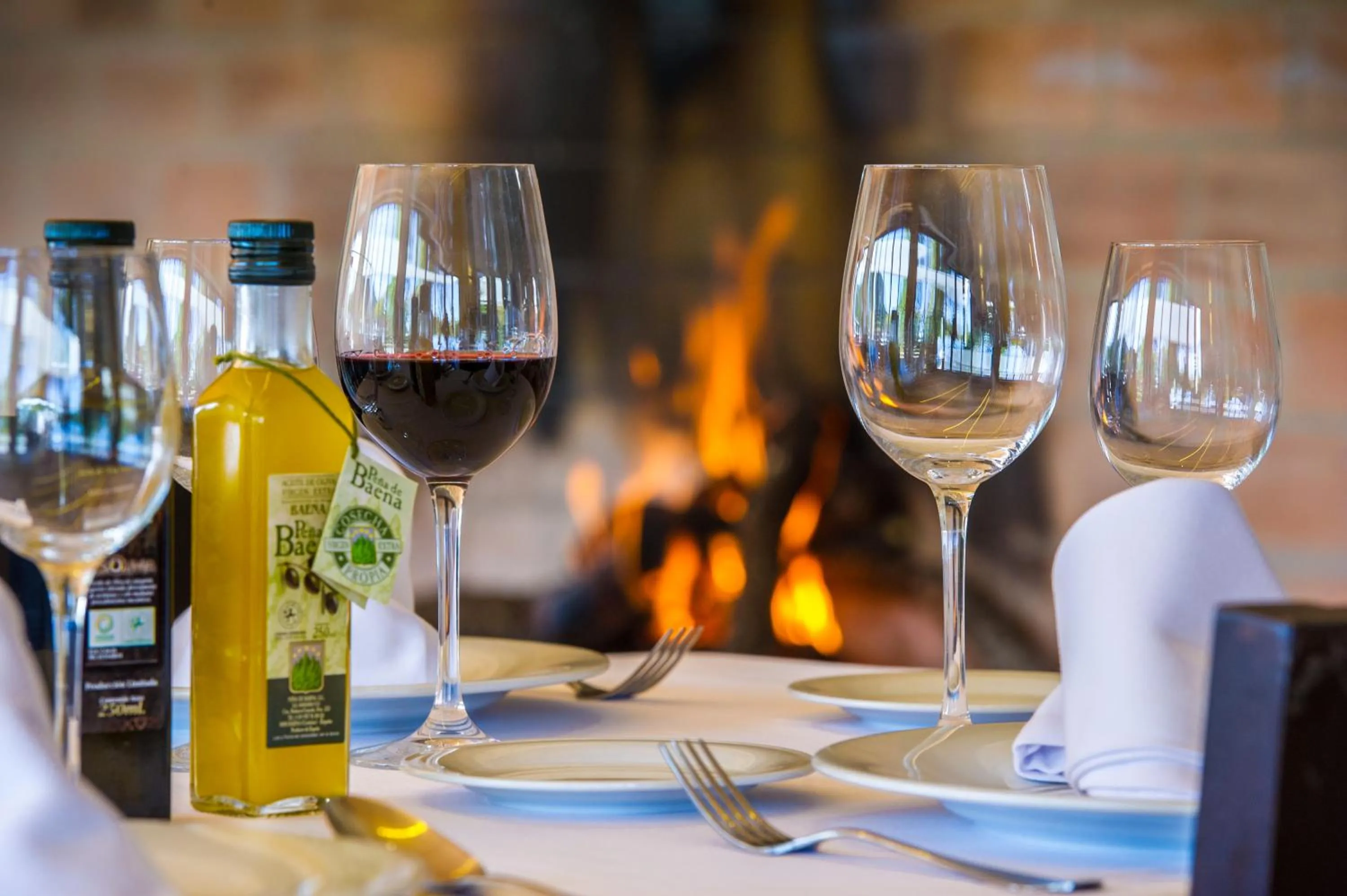 Alcoholic drinks in Hotel Rural Las Monteras