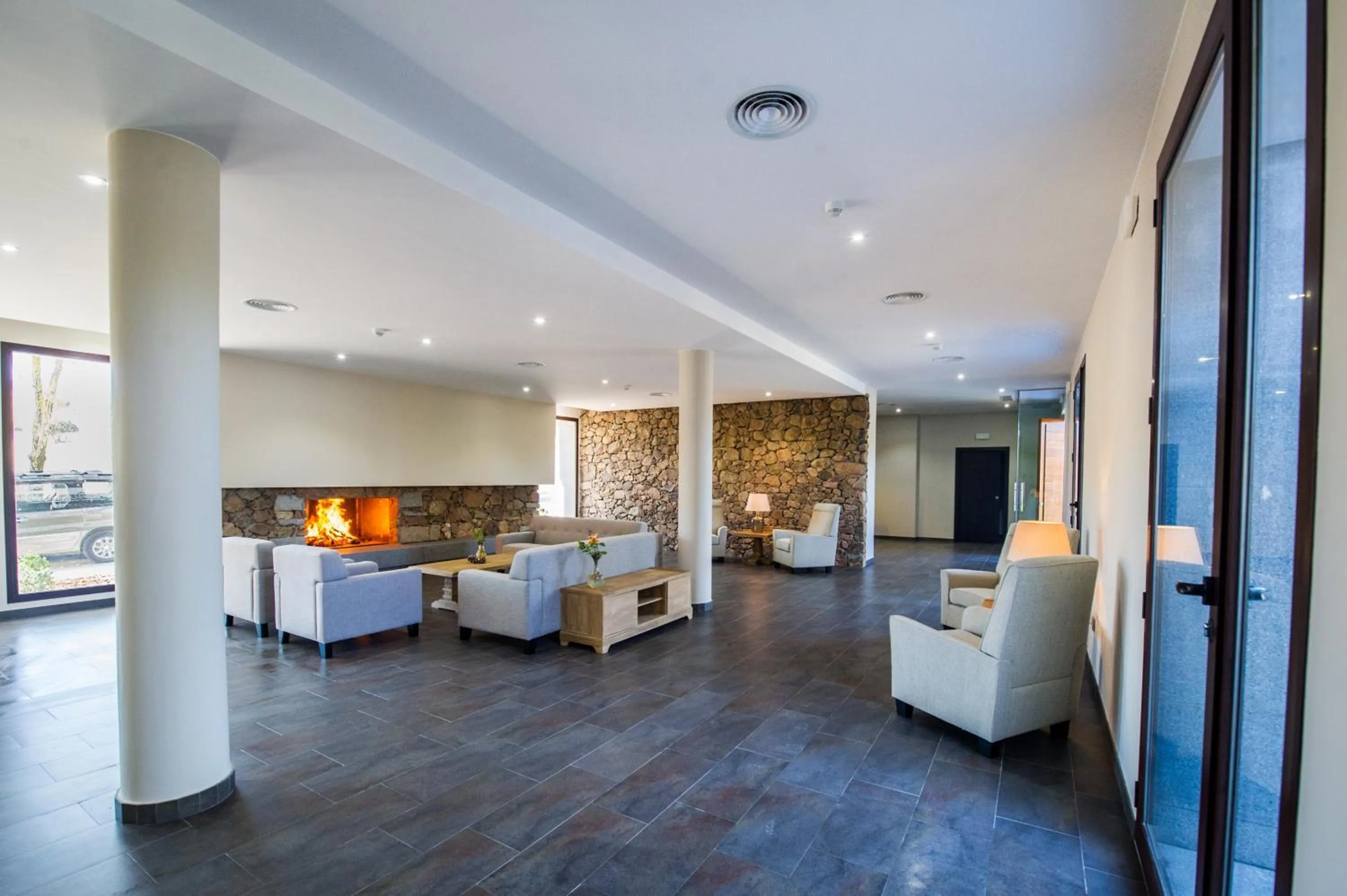 Living room in Hotel Rural Las Monteras