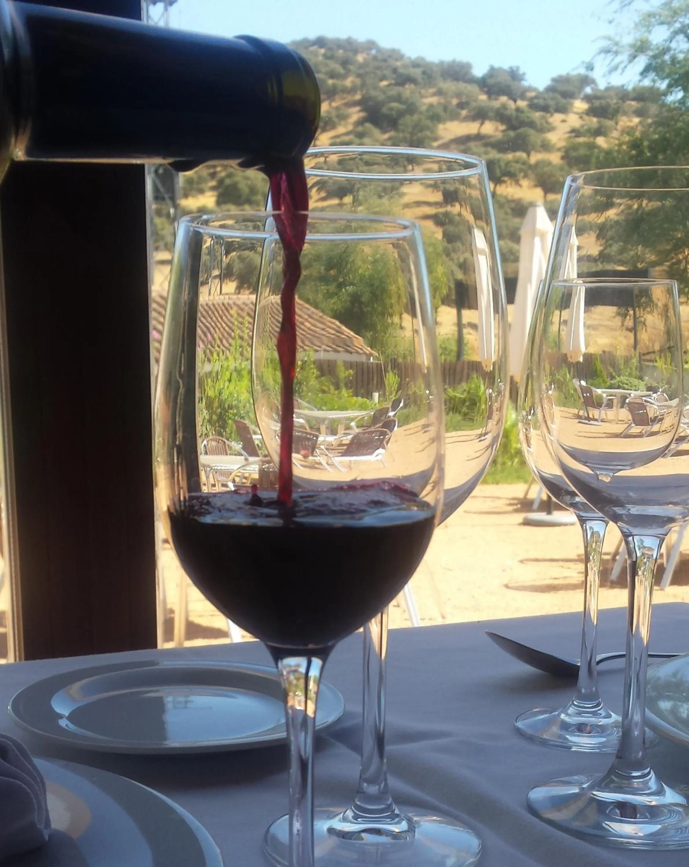 Drinks in Hotel Rural Las Monteras