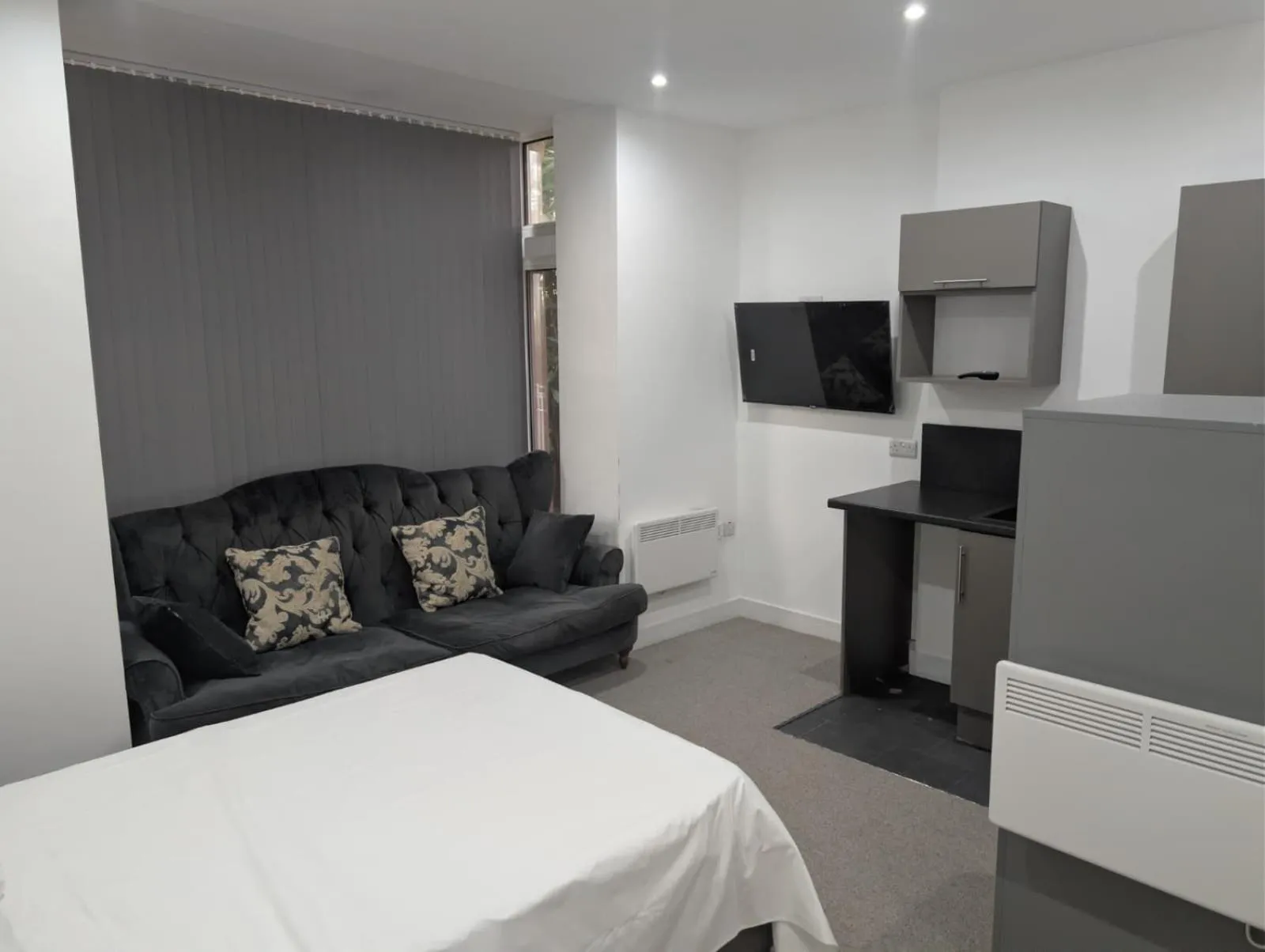 Bedroom, Bed in Park Lodge Preston