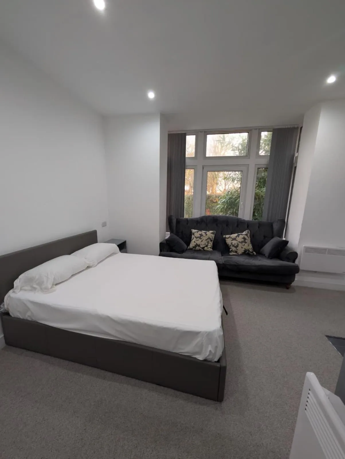 Bedroom, Bed in Park Lodge Preston