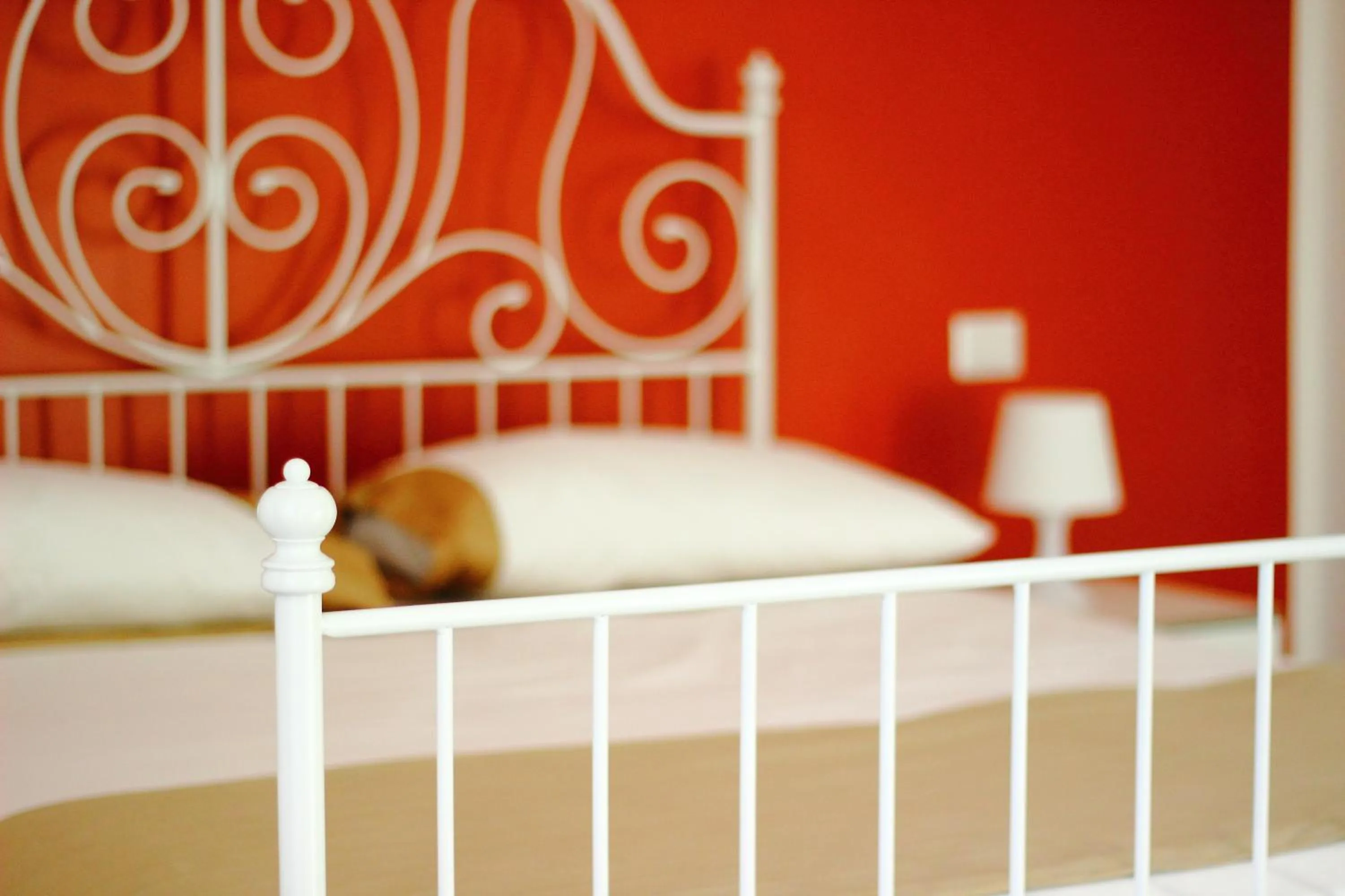 Decorative detail, Bed in Palazzo San Vincenzo