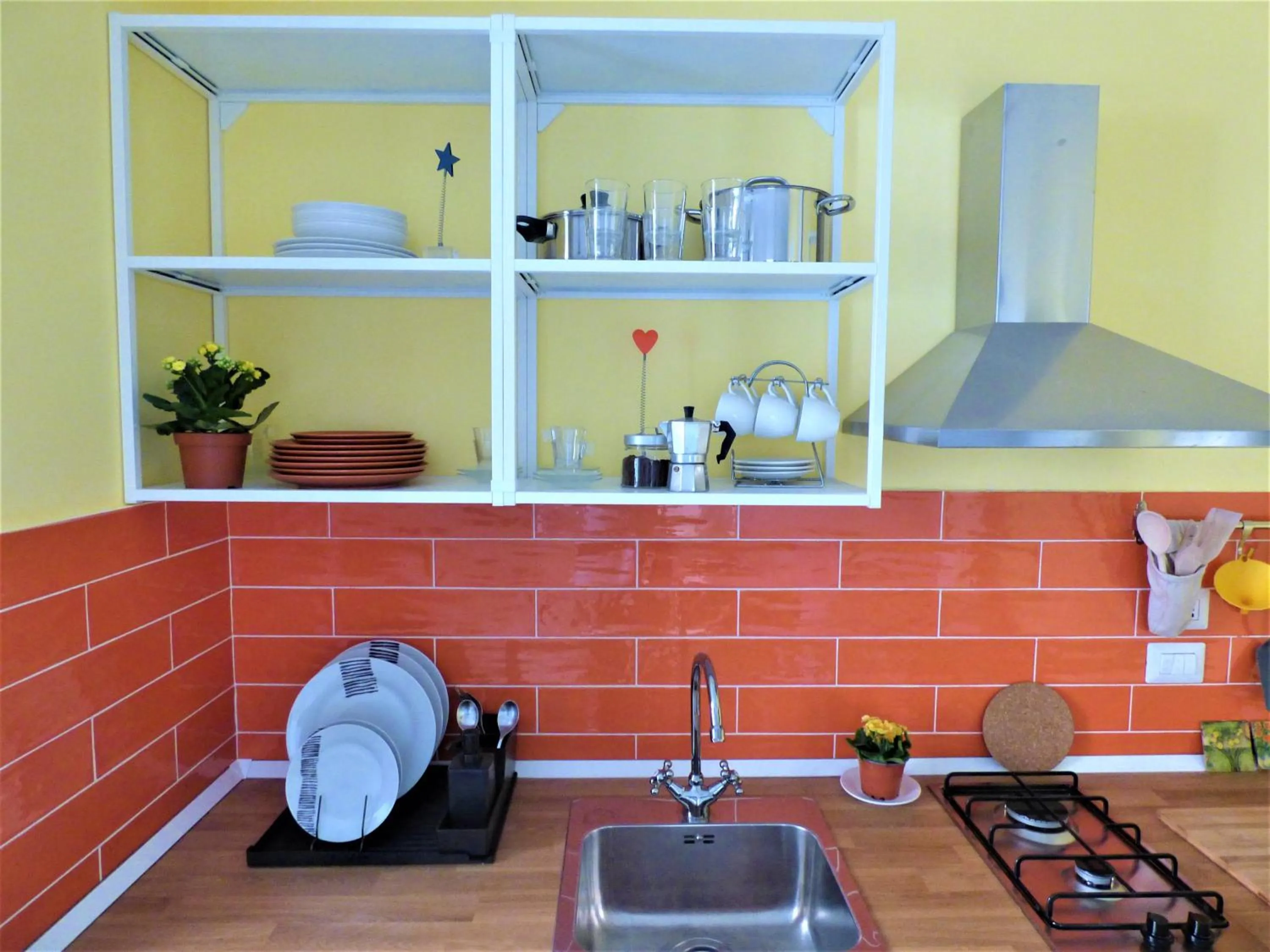 stove in Napoletando bed and breakfast